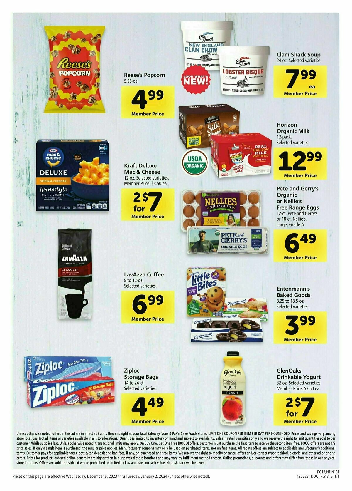 Safeway Big Book of Savings Weekly Ad from December 6