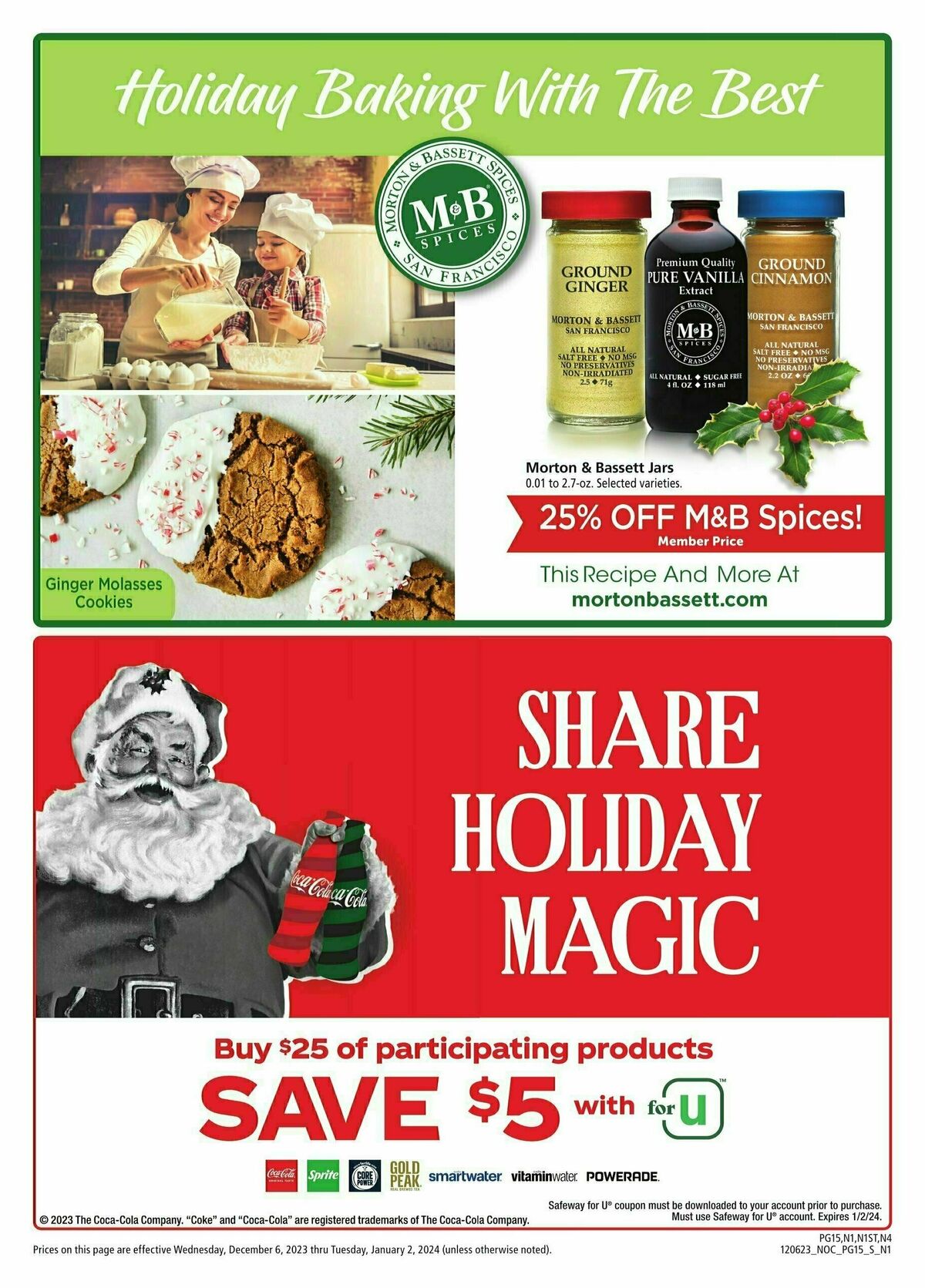 Safeway Big Book of Savings Weekly Ad from December 6