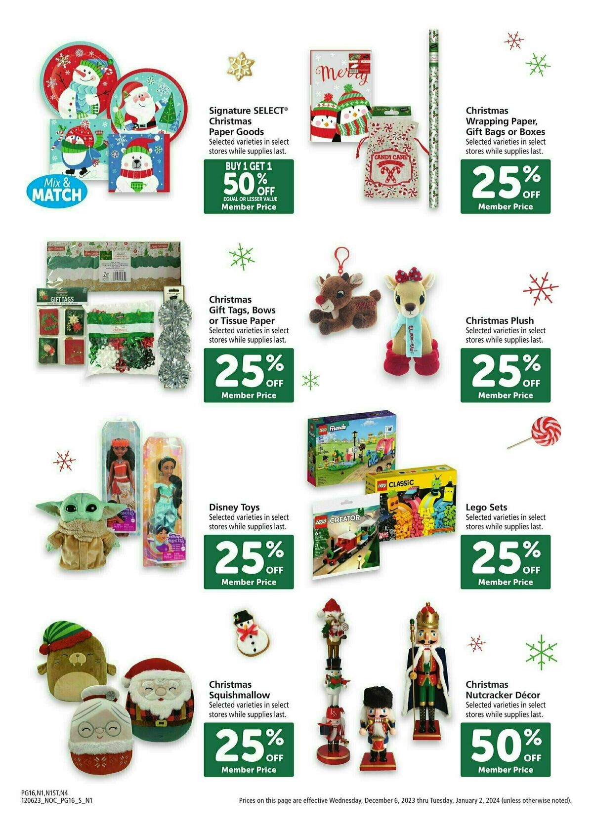 Safeway Big Book of Savings Weekly Ad from December 6