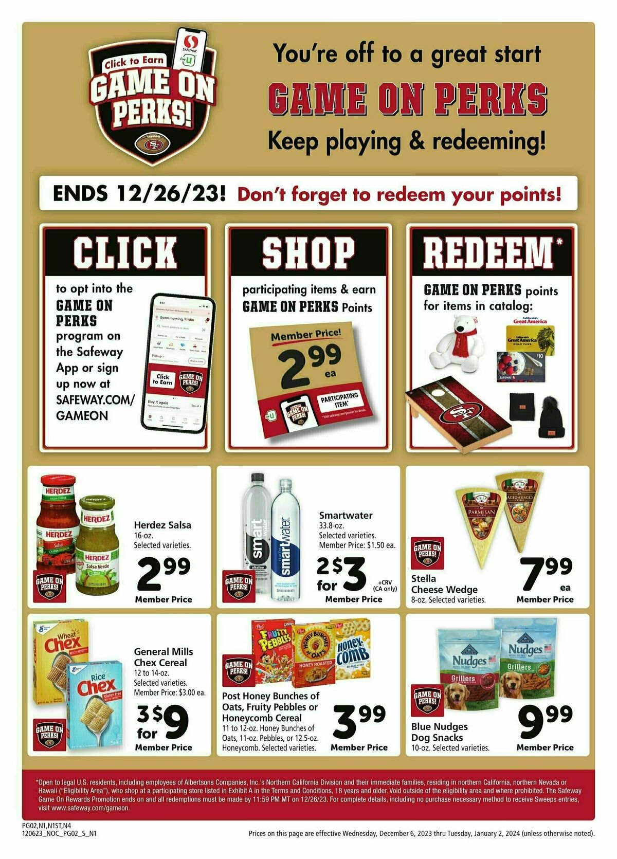 Safeway Big Book of Savings Weekly Ad from December 6