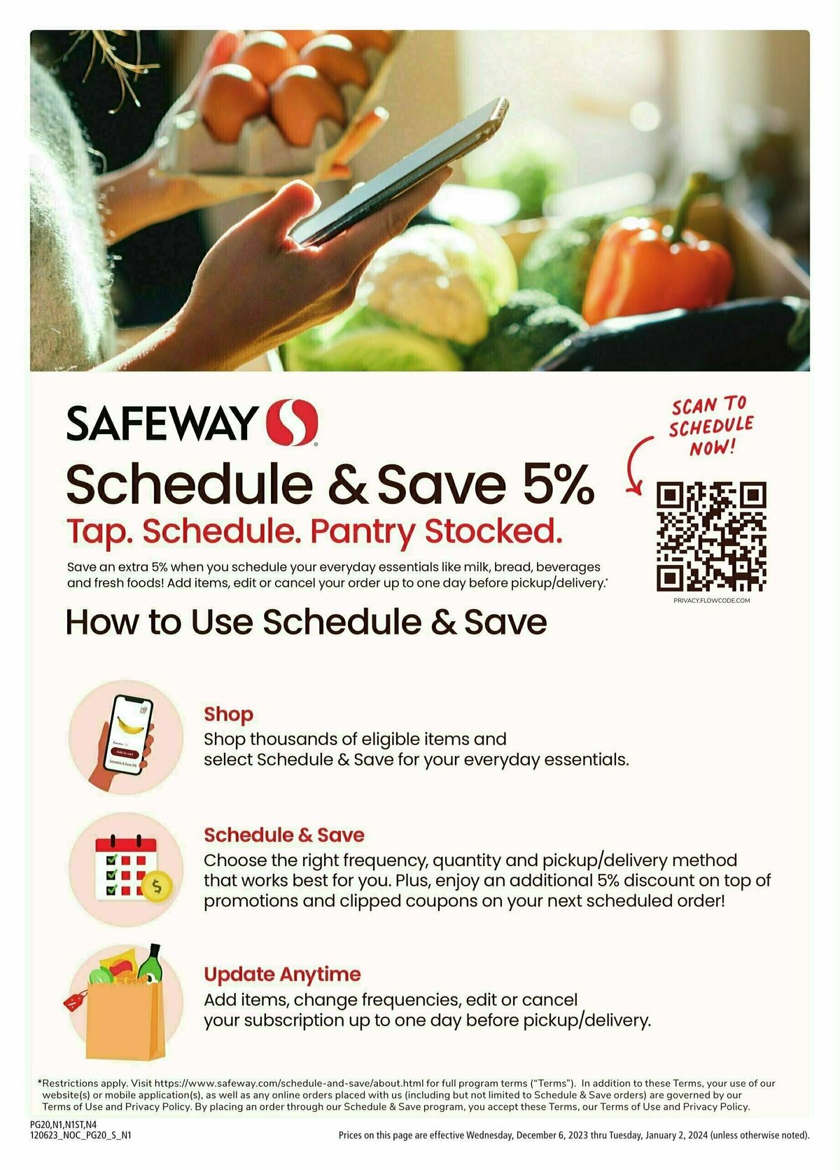 Safeway Big Book of Savings Weekly Ad from December 6