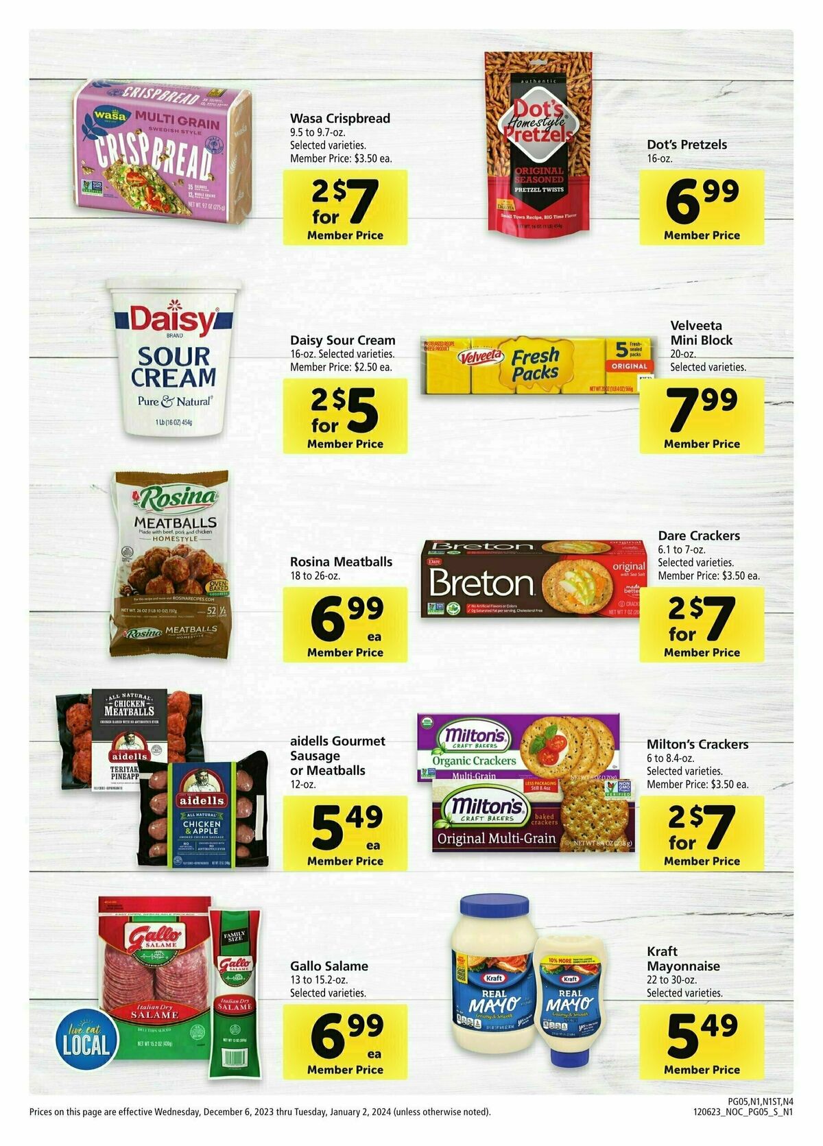 Safeway Big Book of Savings Weekly Ad from December 6