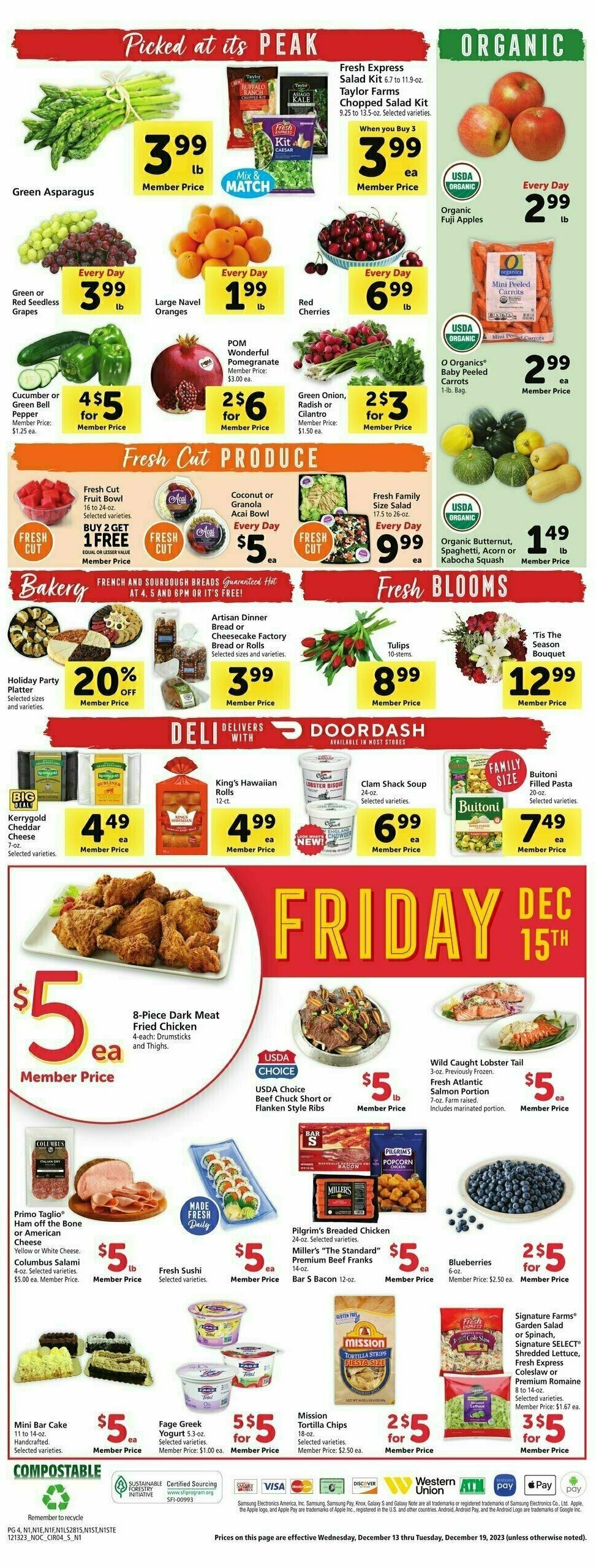 Safeway Weekly Ad from December 13