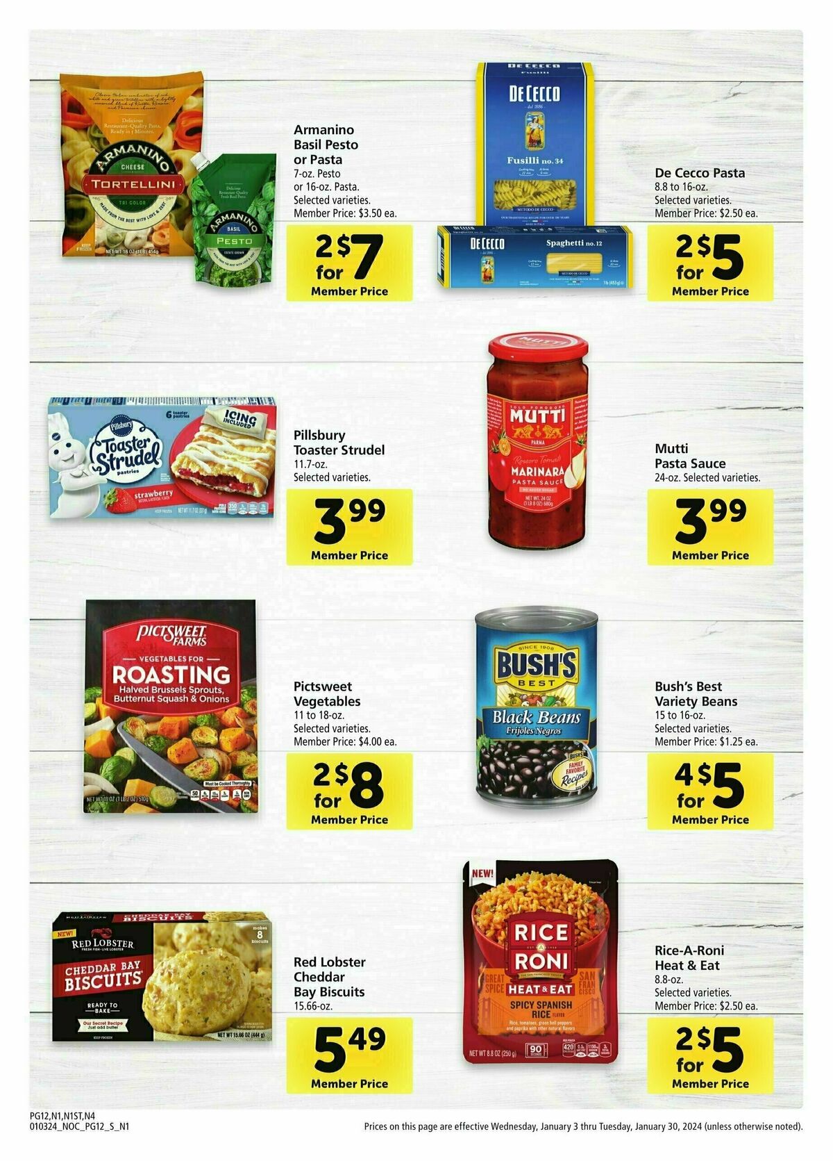 Safeway Big Book of Savings Weekly Ad from January 3