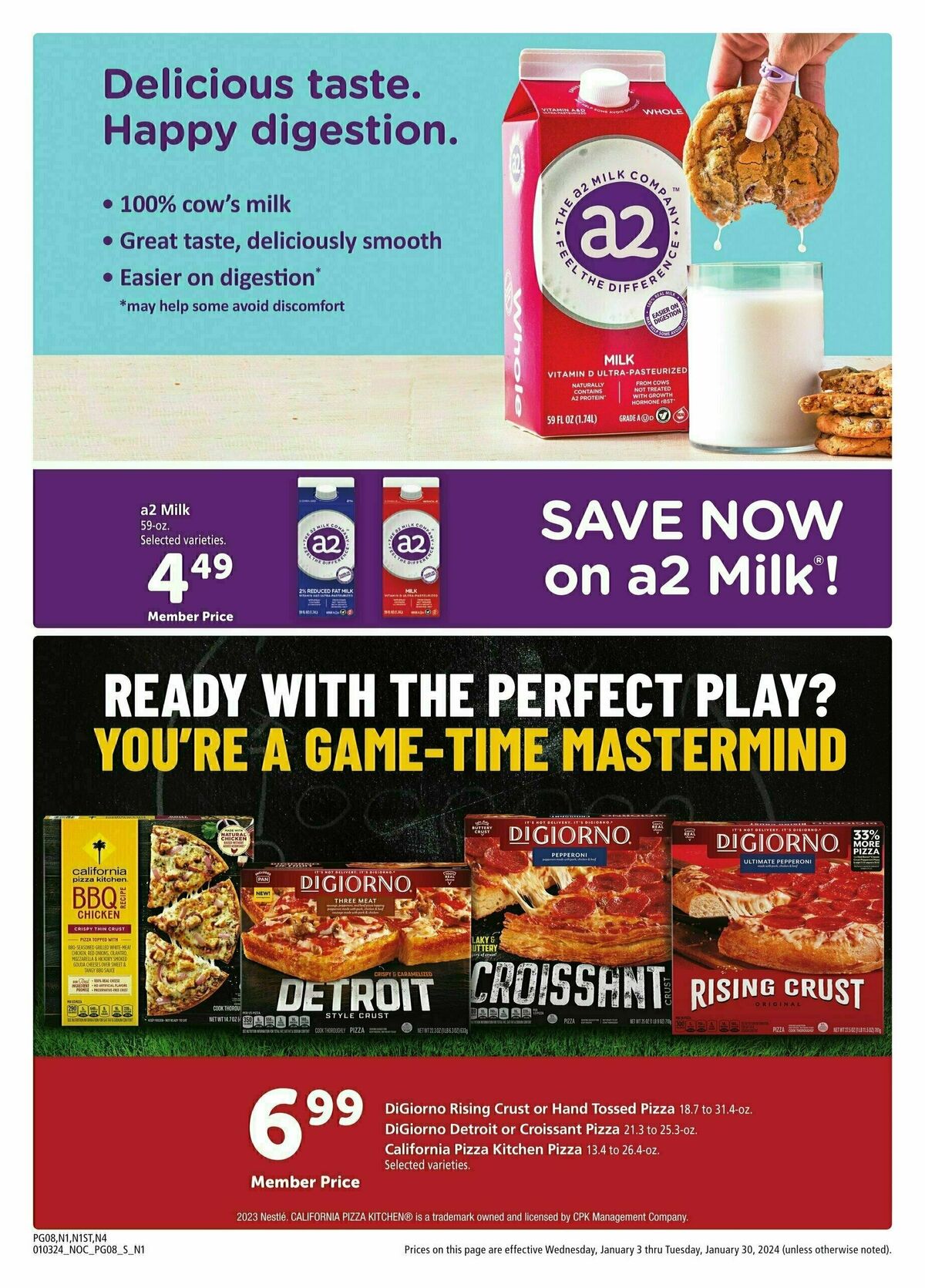 Safeway Big Book of Savings Weekly Ad from January 3