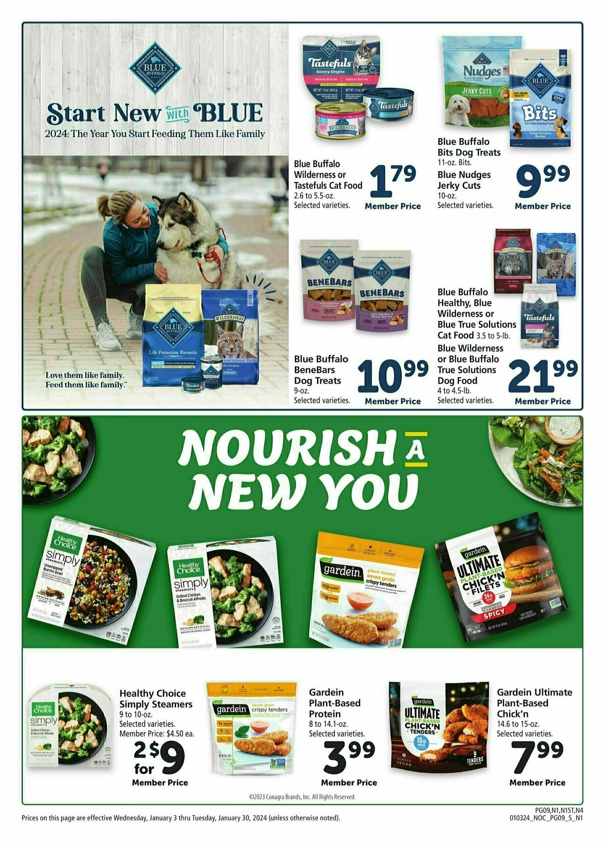 Safeway Big Book of Savings Weekly Ad from January 3