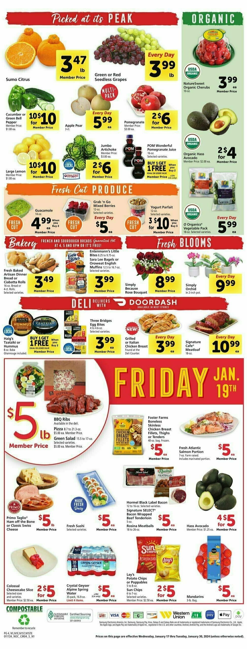 Safeway Weekly Ad from January 17