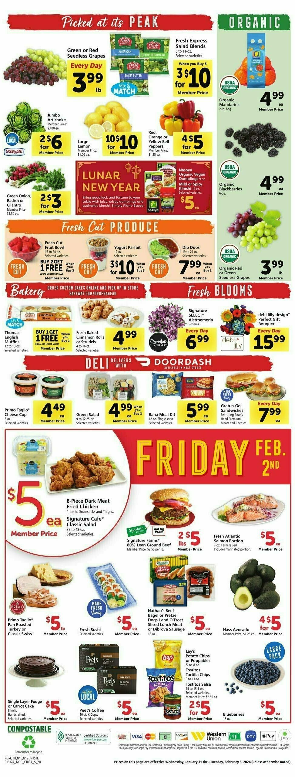 Safeway Weekly Ad from January 31