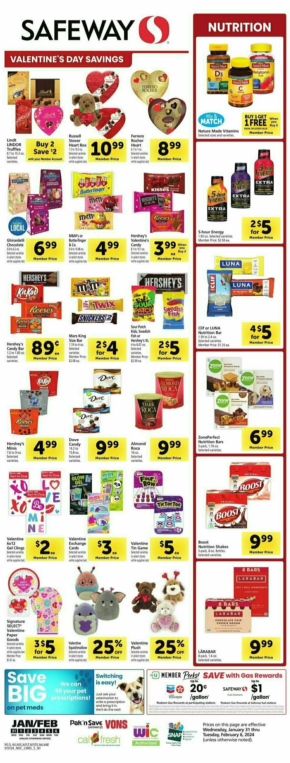 Safeway Weekly Ad from January 31