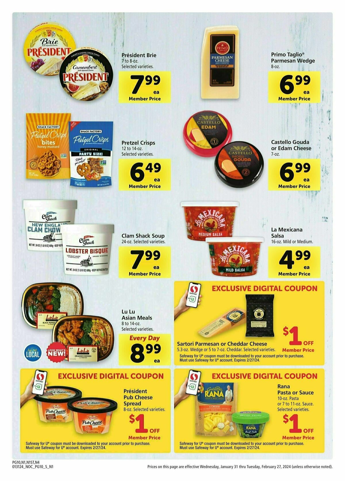 Safeway Big Book of Savings Weekly Ad from January 31