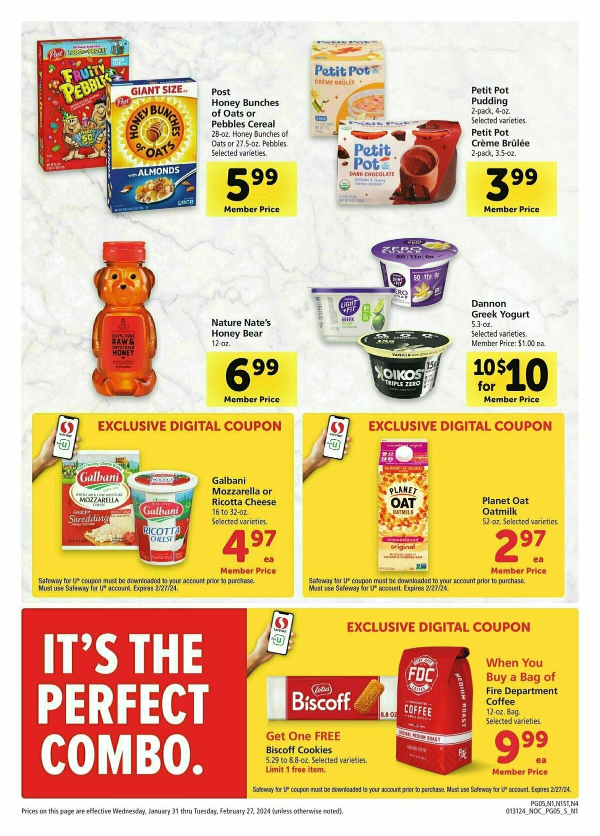 Safeway Big Book of Savings Weekly Ad from January 31