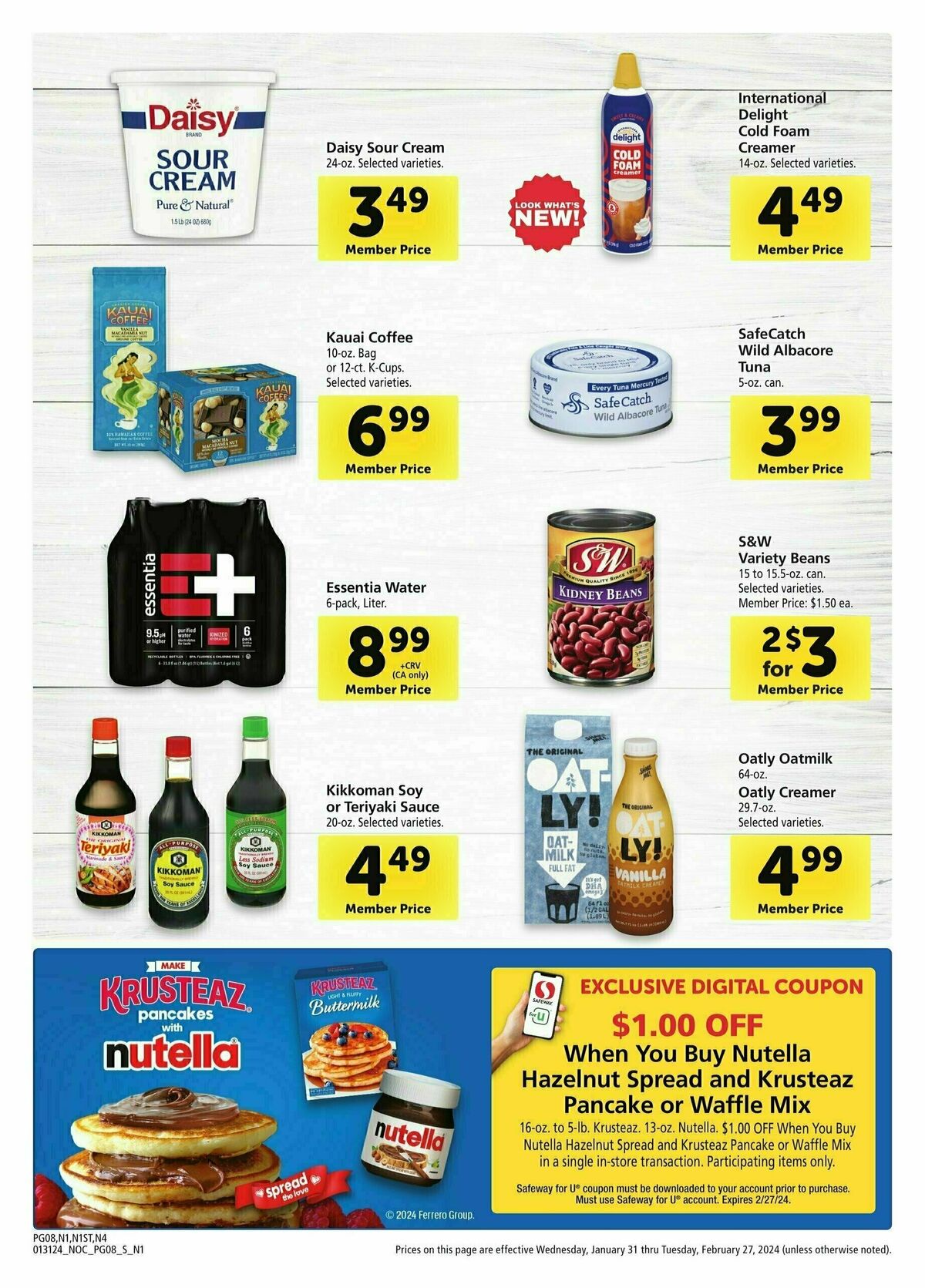 Safeway Big Book of Savings Weekly Ad from January 31