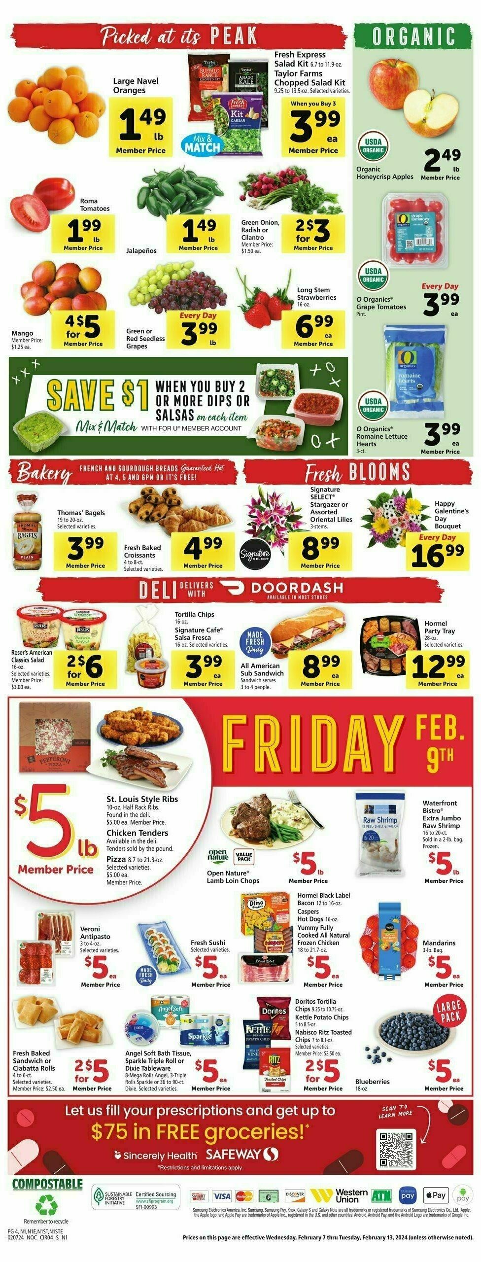 Safeway Weekly Ad from February 7