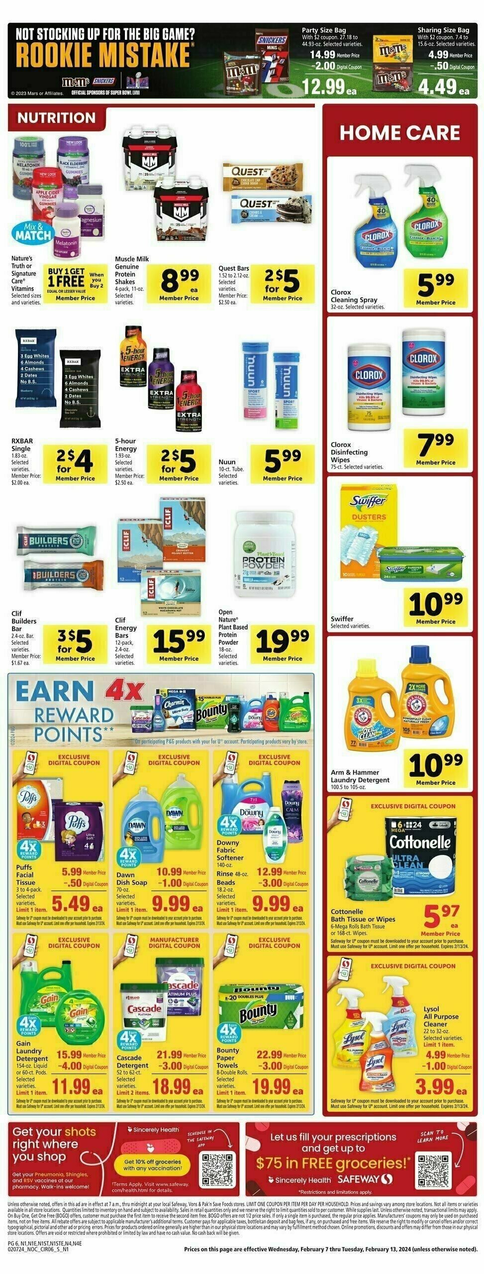 Safeway Weekly Ad from February 7