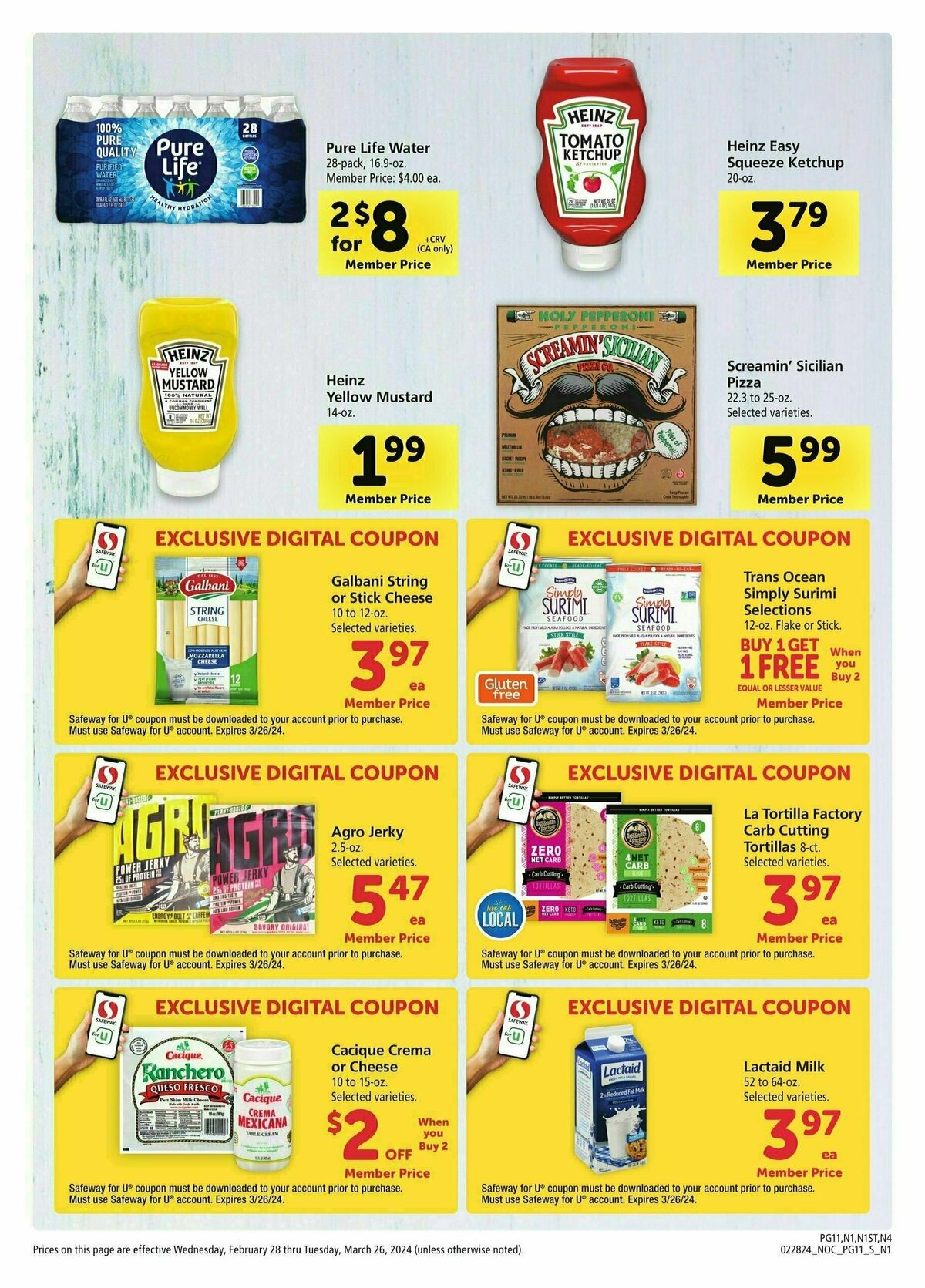 Safeway Big Book of Savings Weekly Ad from February 28