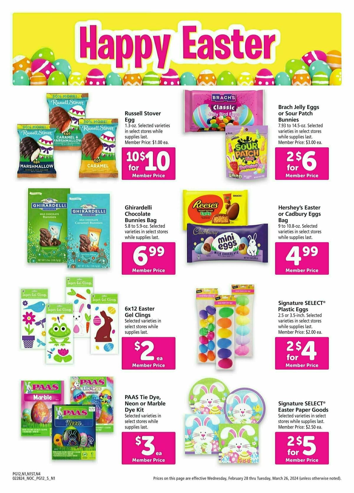 Safeway Big Book of Savings Weekly Ad from February 28