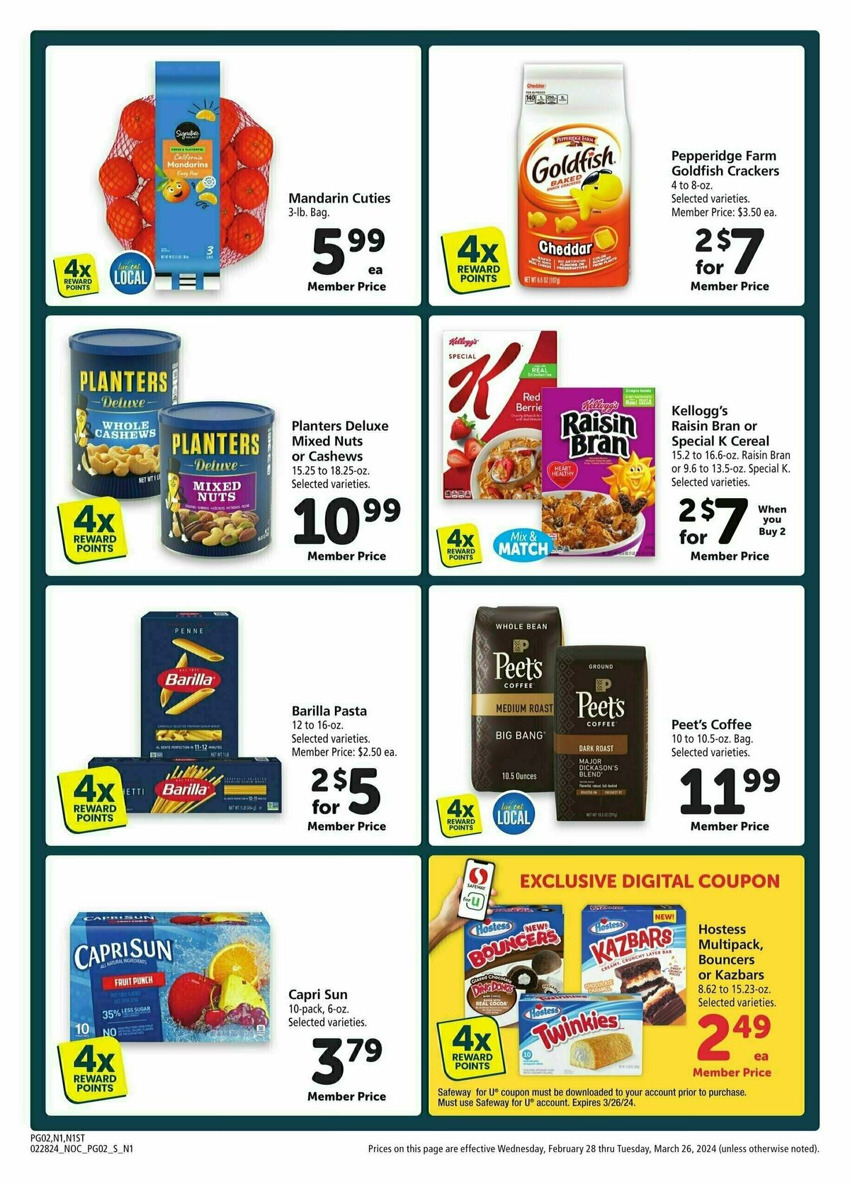 Safeway Big Book of Savings Weekly Ad from February 28