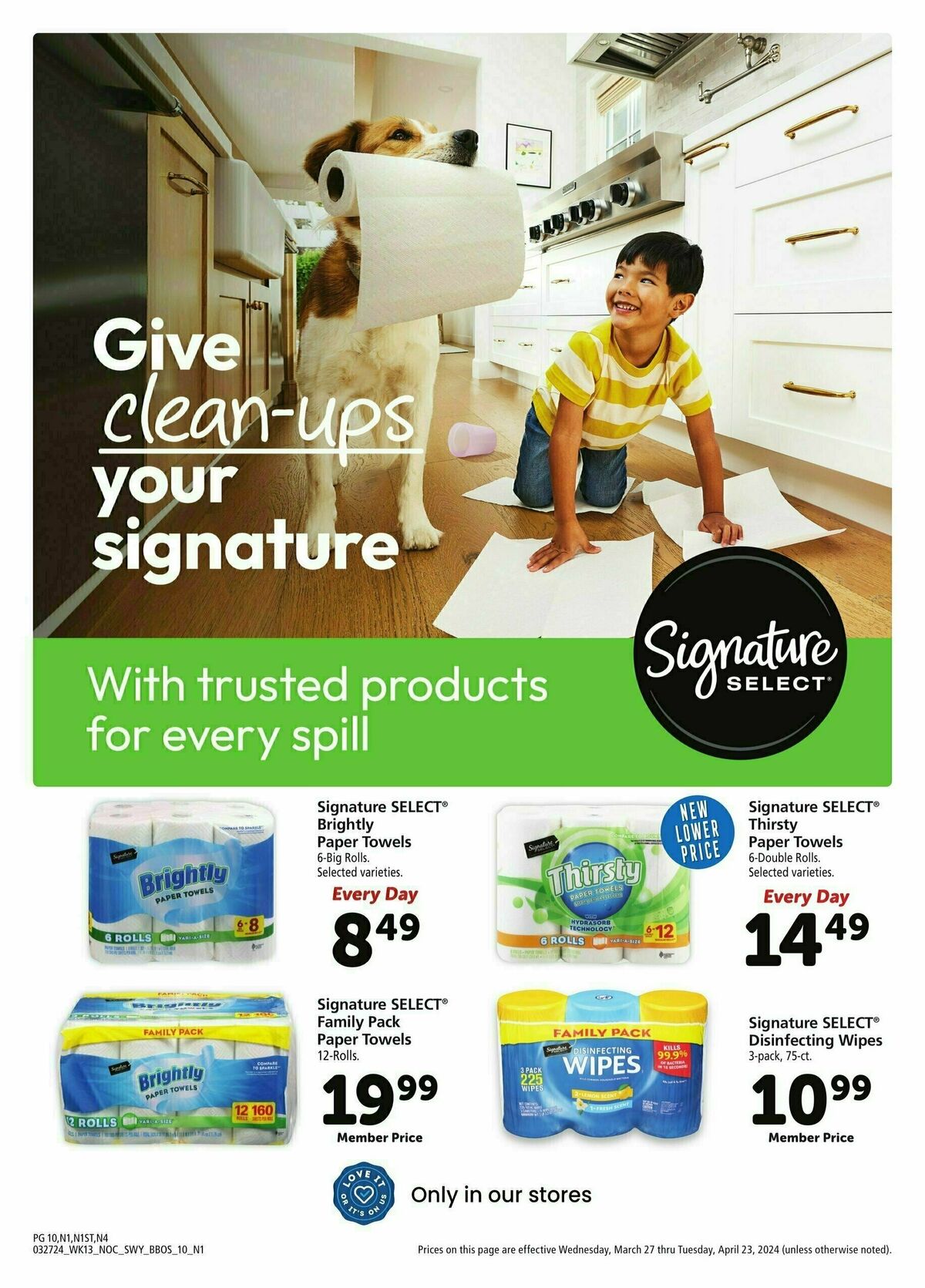 Safeway Big Book of Savings Weekly Ad from March 27