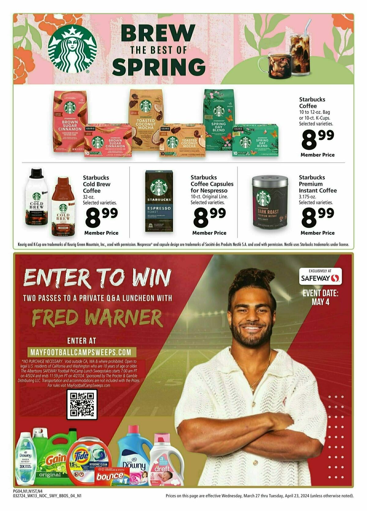 Safeway Big Book of Savings Weekly Ad from March 27