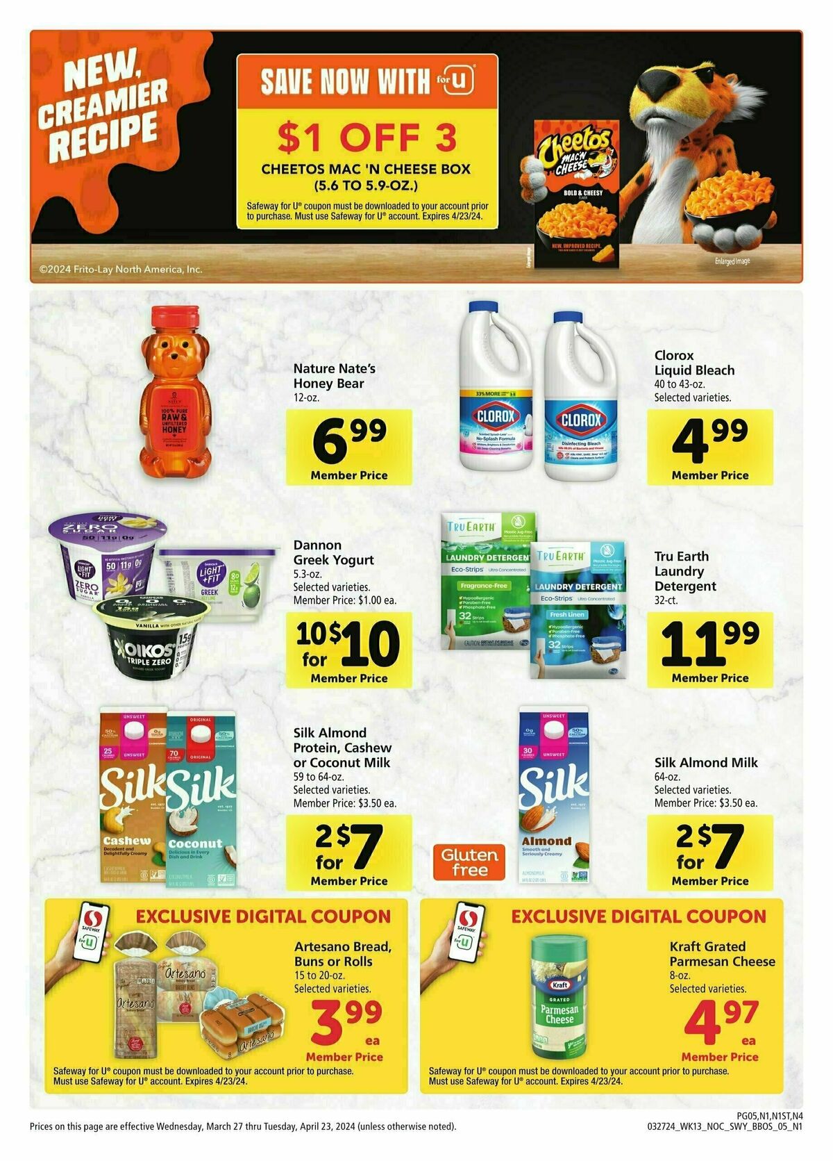 Safeway Big Book of Savings Weekly Ad from March 27