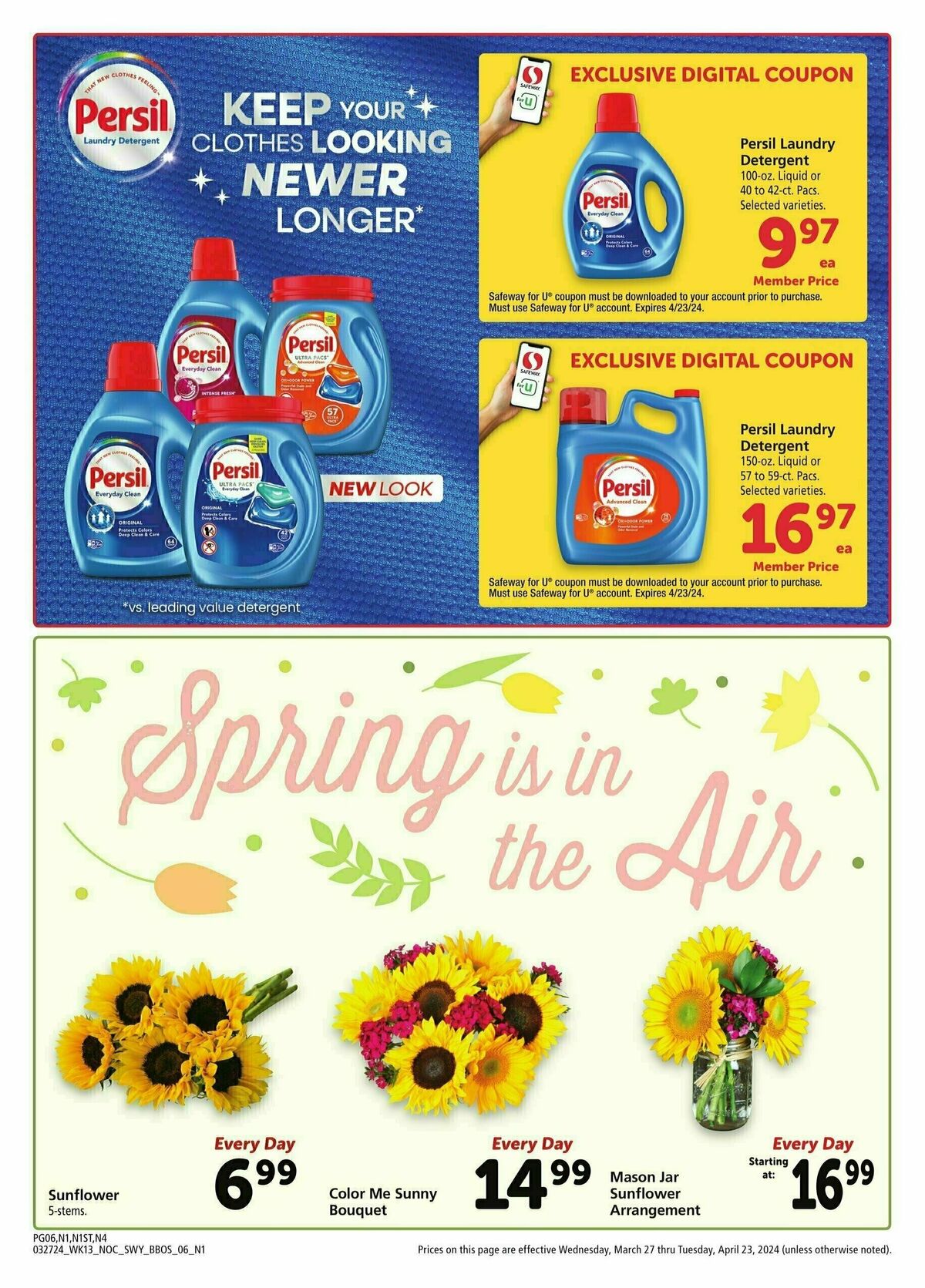 Safeway Big Book of Savings Weekly Ad from March 27