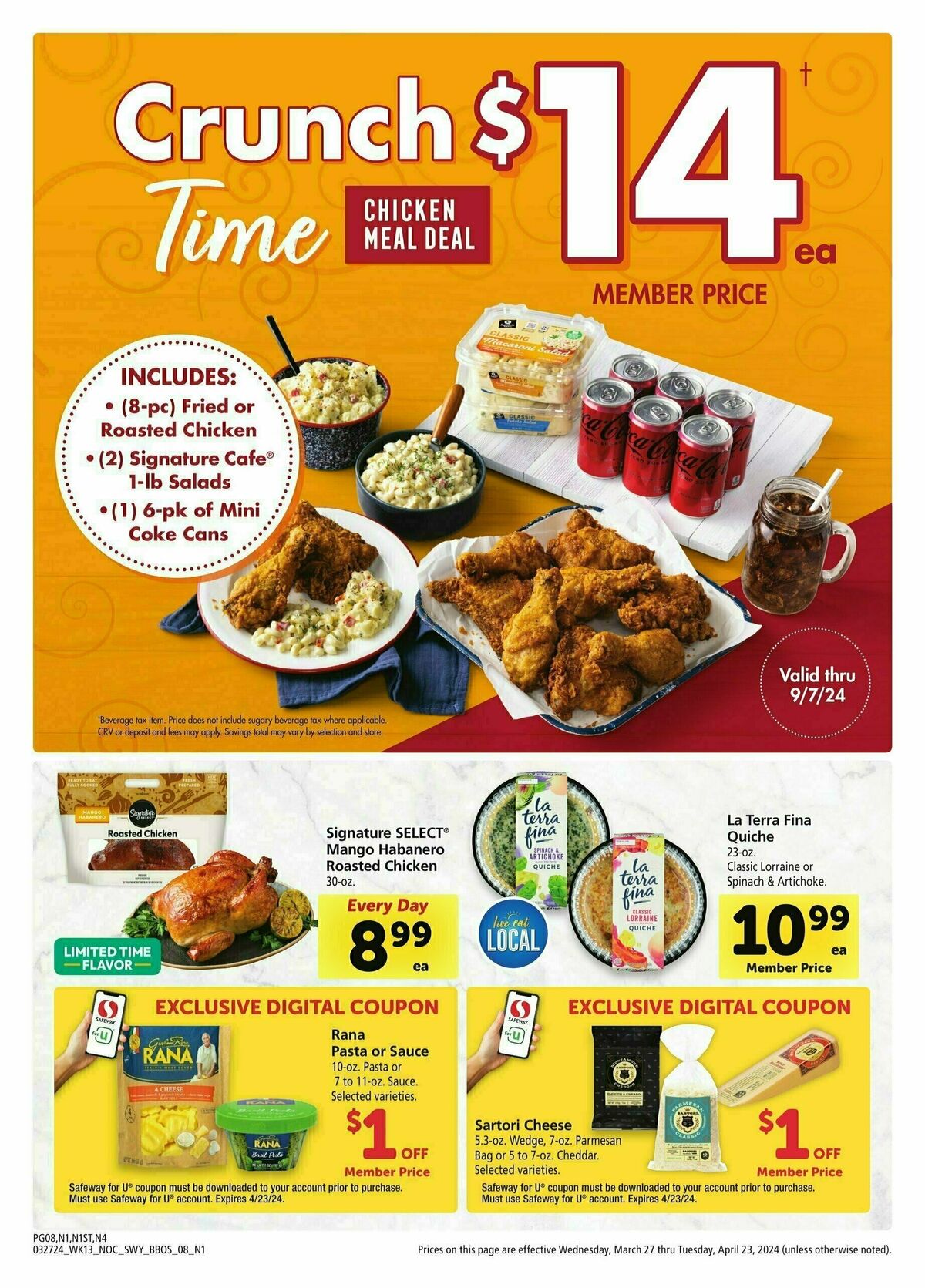 Safeway Big Book of Savings Weekly Ad from March 27