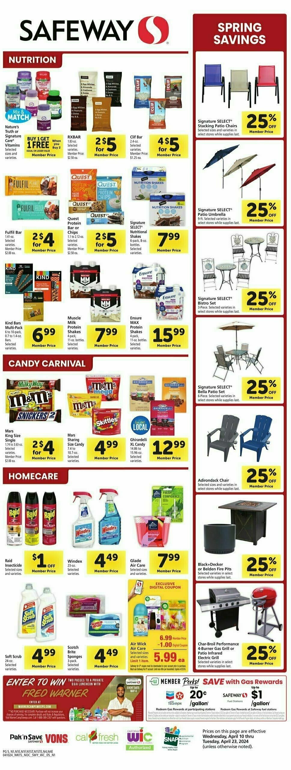 Safeway Weekly Ad from April 10