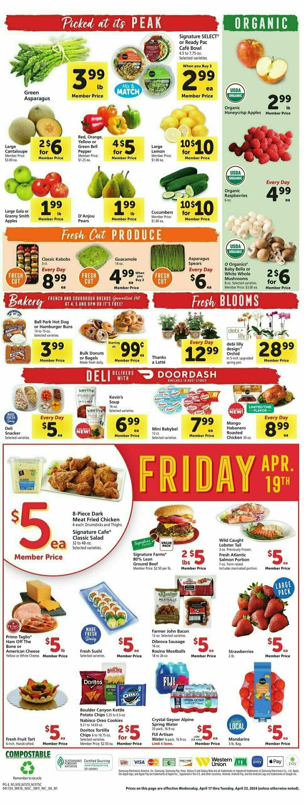 Safeway Weekly Ad from April 17