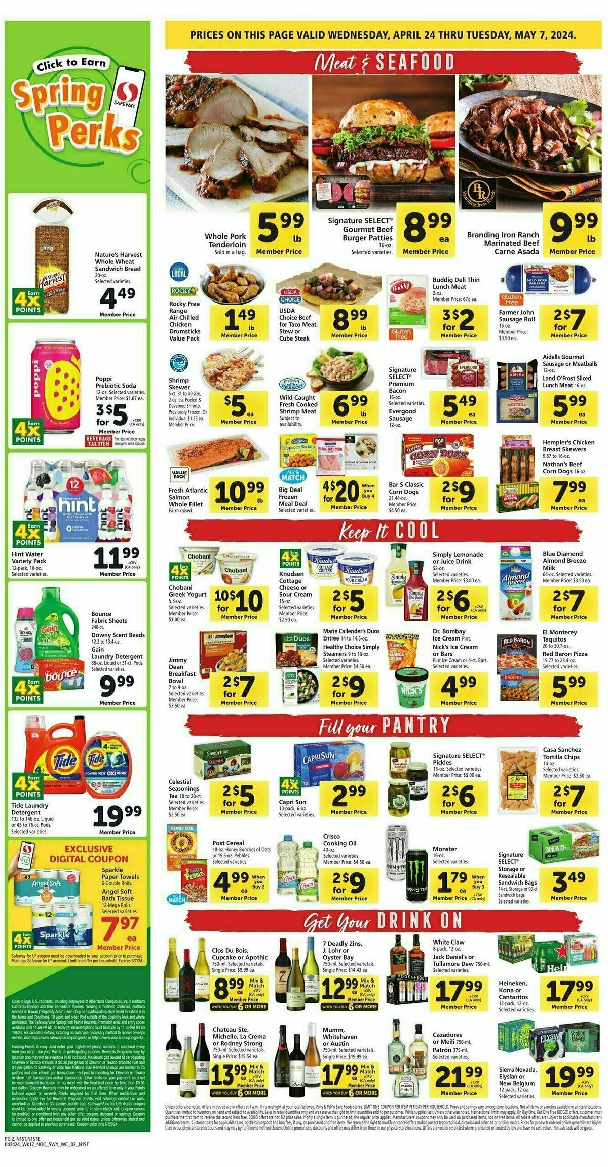 Safeway Weekly Ad from April 24