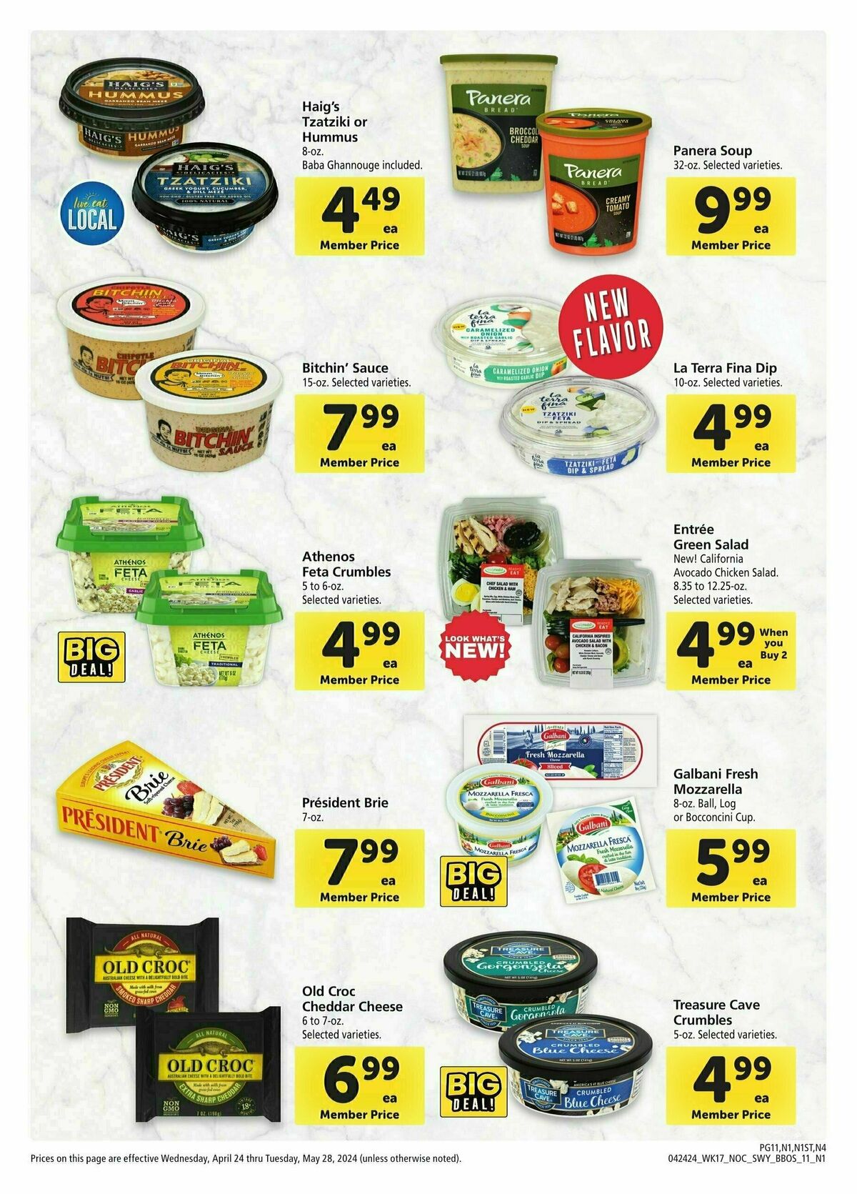 Safeway Big Book of Savings Weekly Ad from April 24