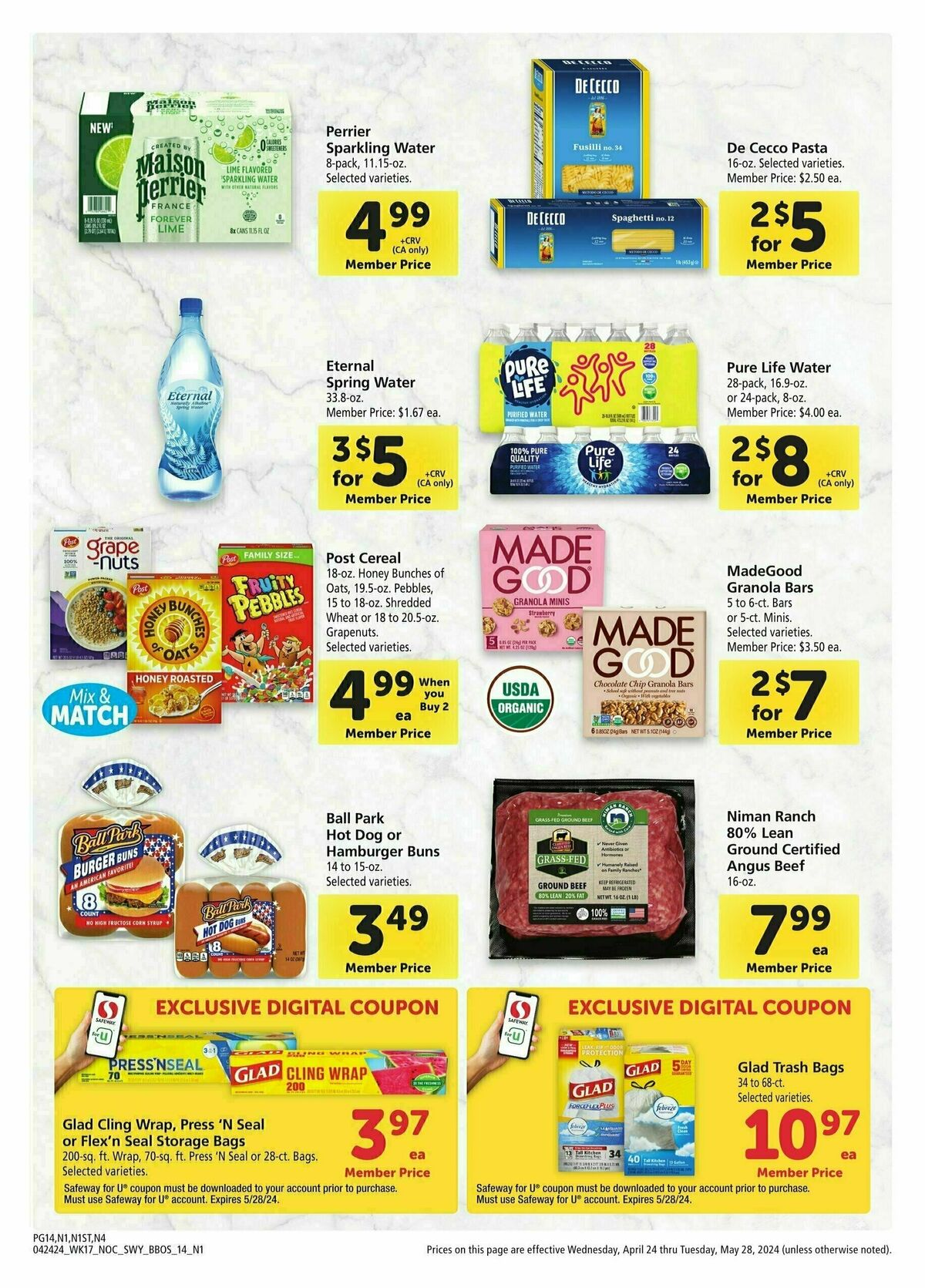 Safeway Big Book of Savings Weekly Ad from April 24