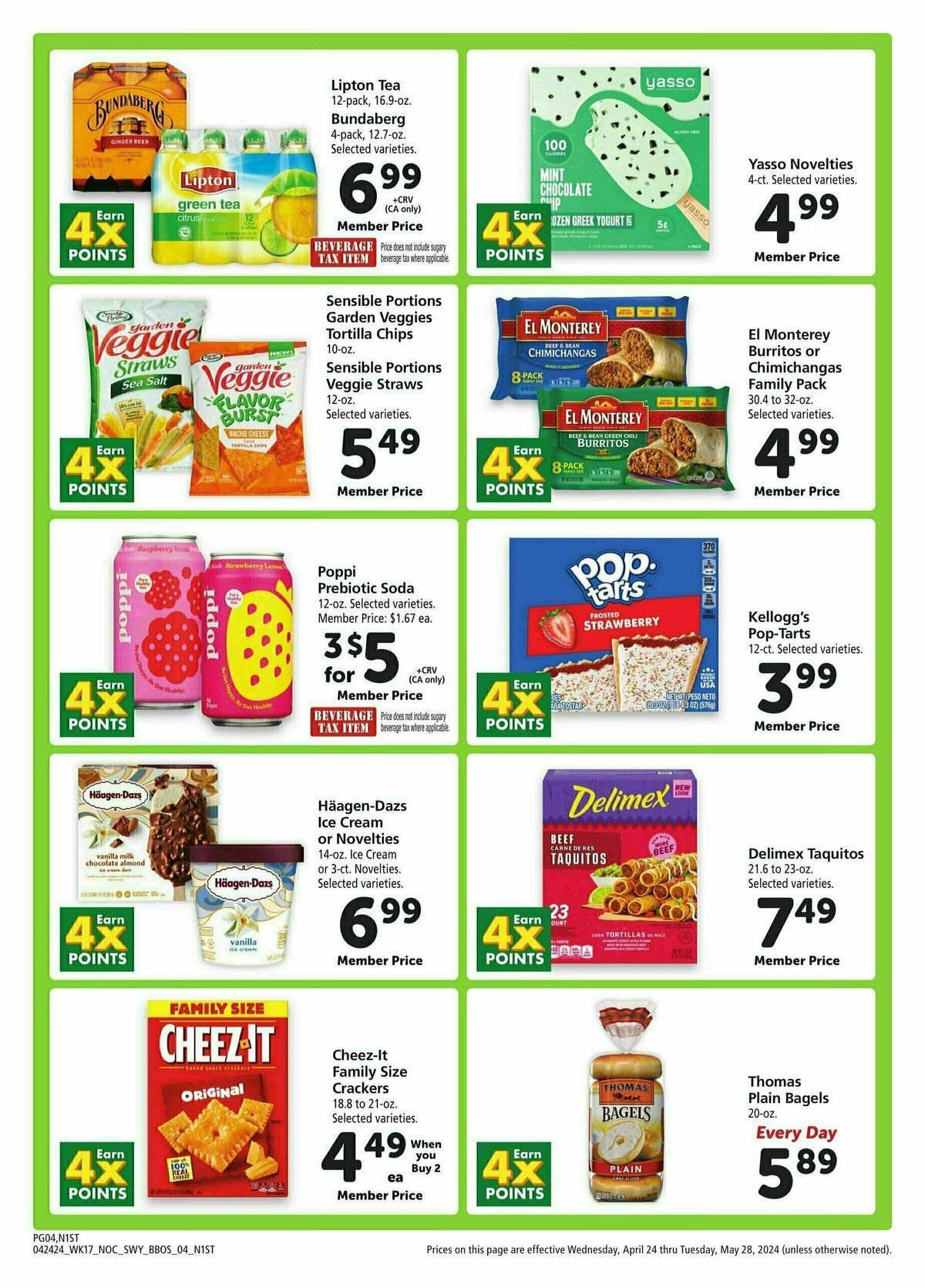 Safeway Big Book of Savings Weekly Ad from April 24