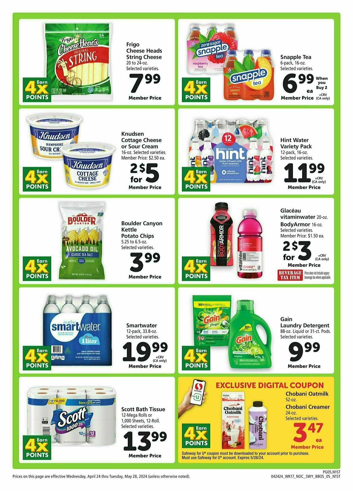 Safeway Big Book of Savings Weekly Ad from April 24