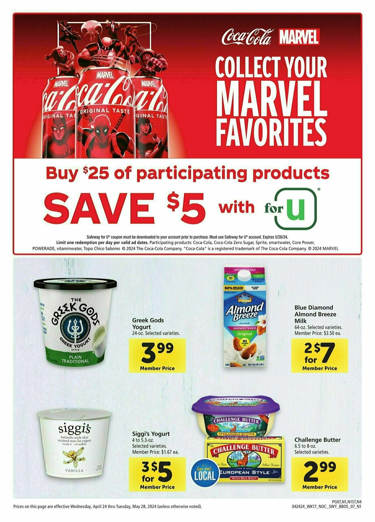 Safeway Big Book of Savings Weekly Ad from April 24