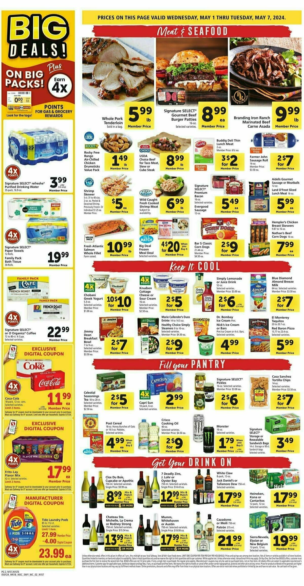 Safeway Weekly Ad from May 1