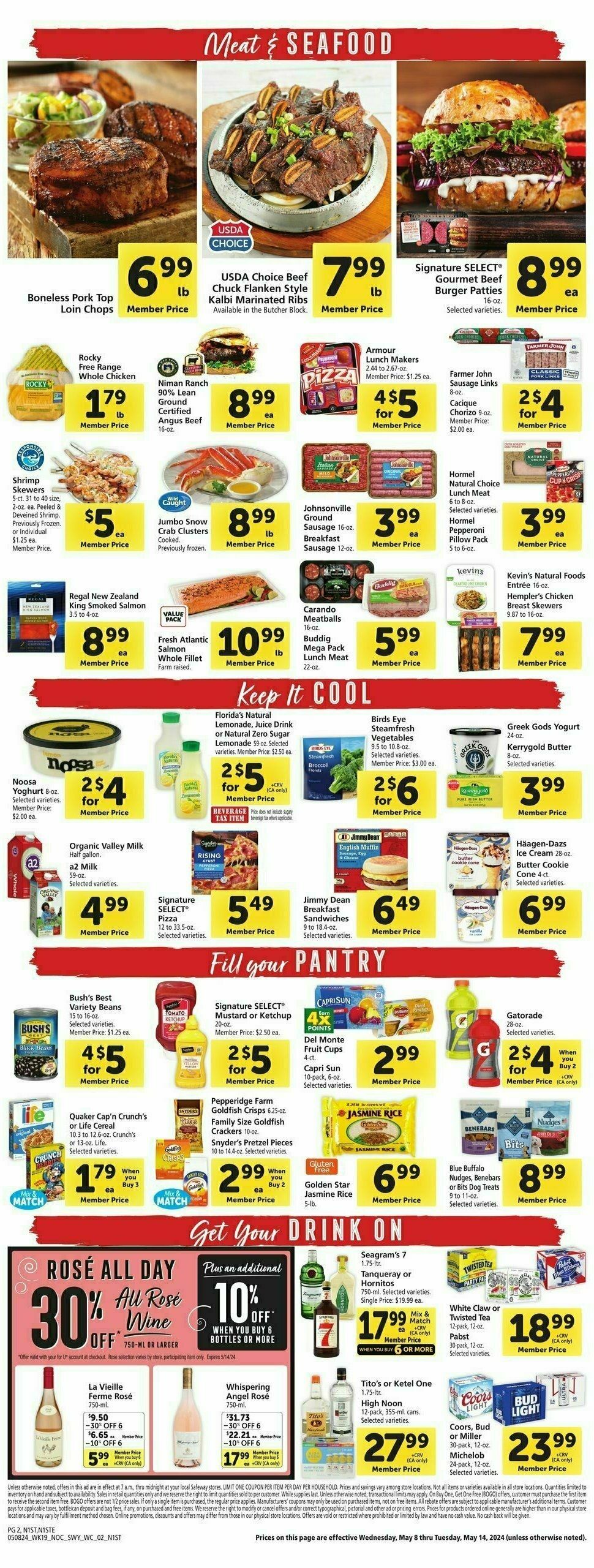 Safeway Weekly Ad from May 8