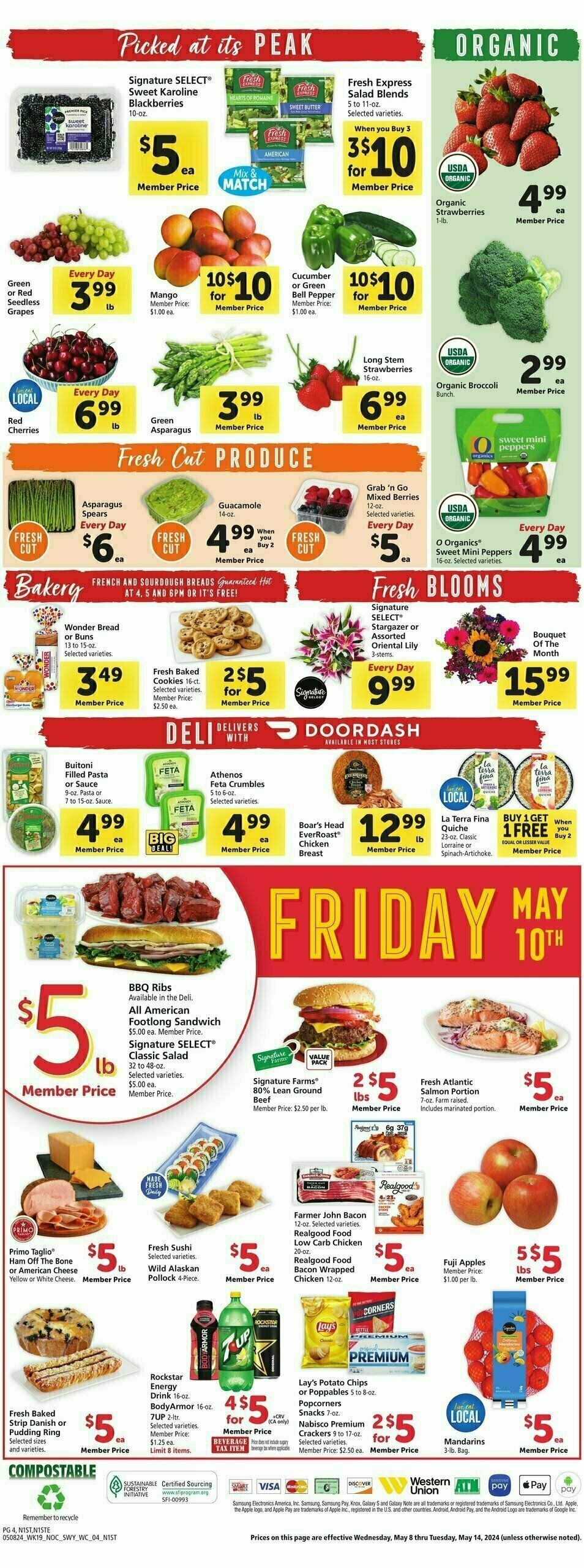 Safeway Weekly Ad from May 8