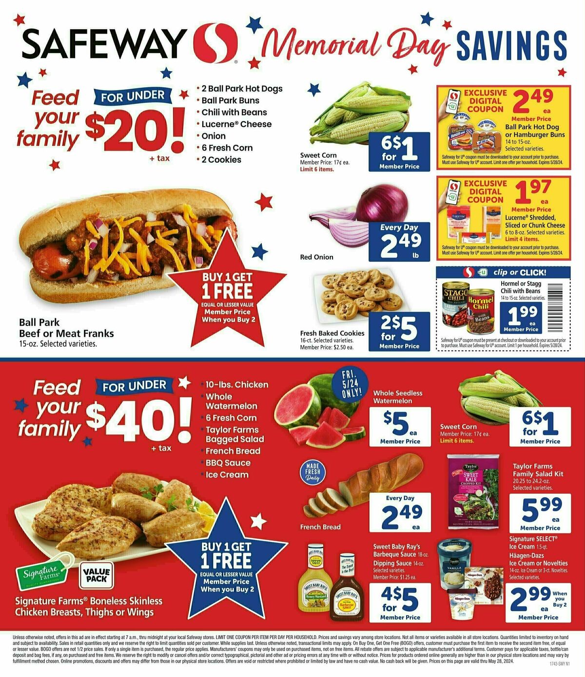 Safeway Specialty Publication Weekly Ad from May 22