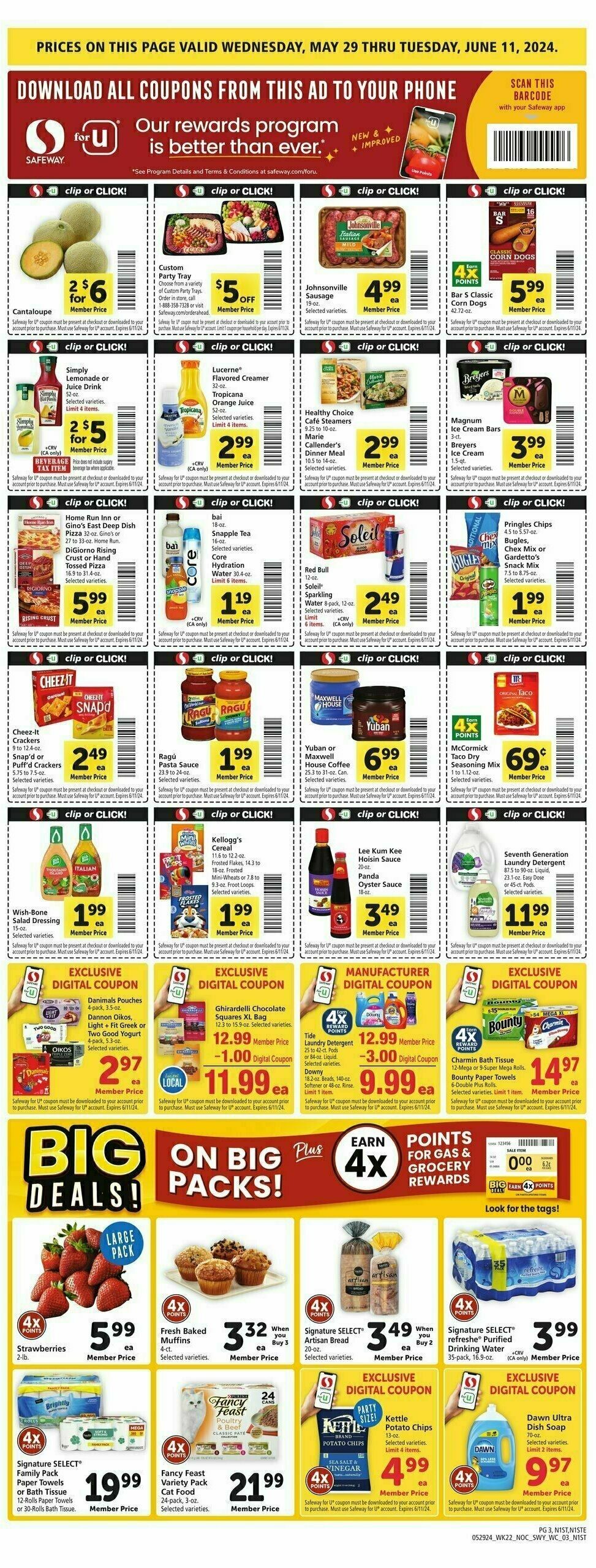 Safeway Weekly Ad from May 29