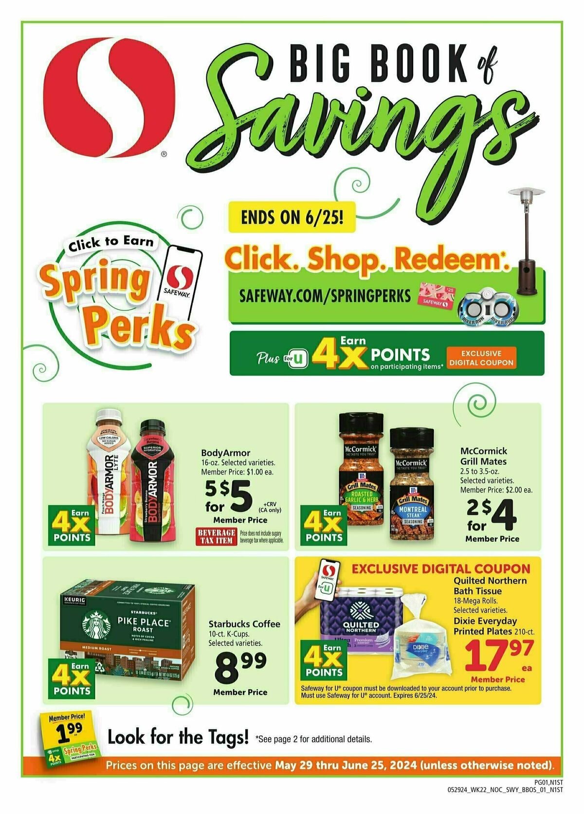 Safeway Big Book of Savings Weekly Ad from May 29