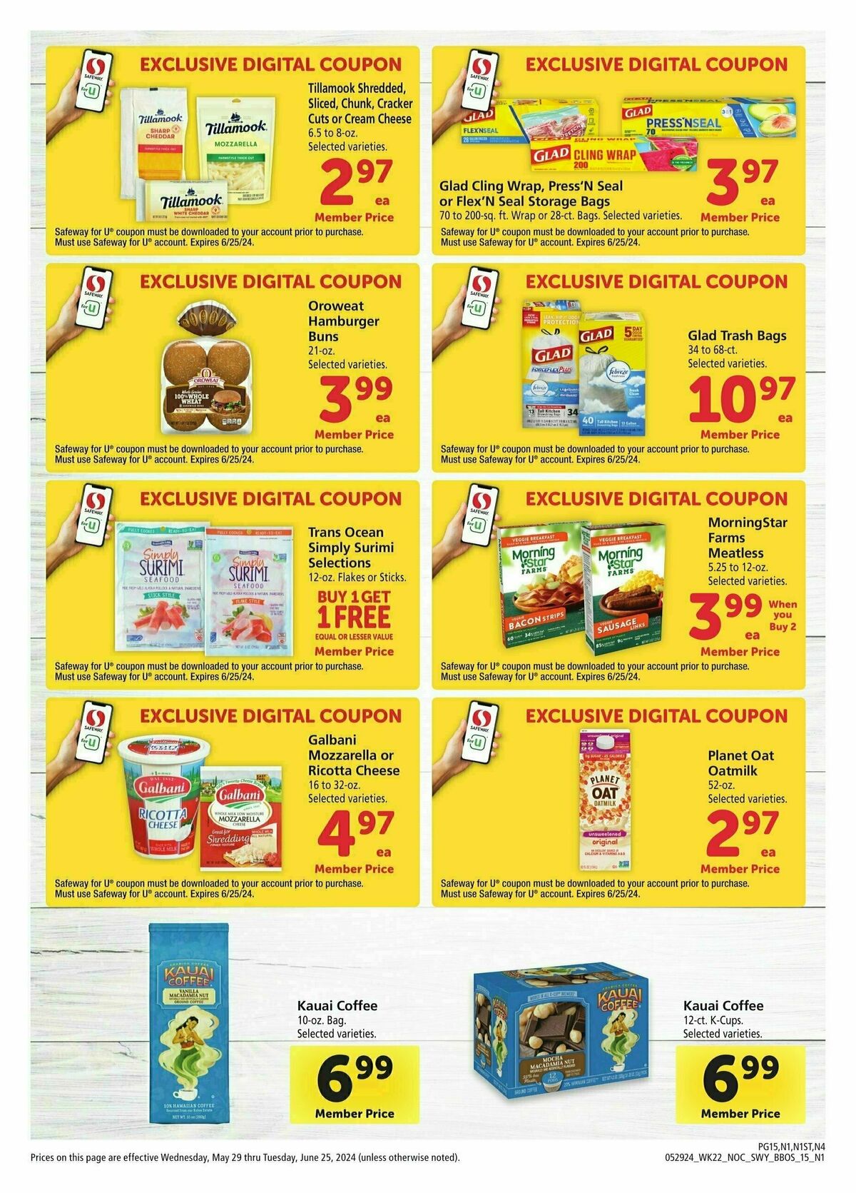 Safeway Big Book of Savings Weekly Ad from May 29