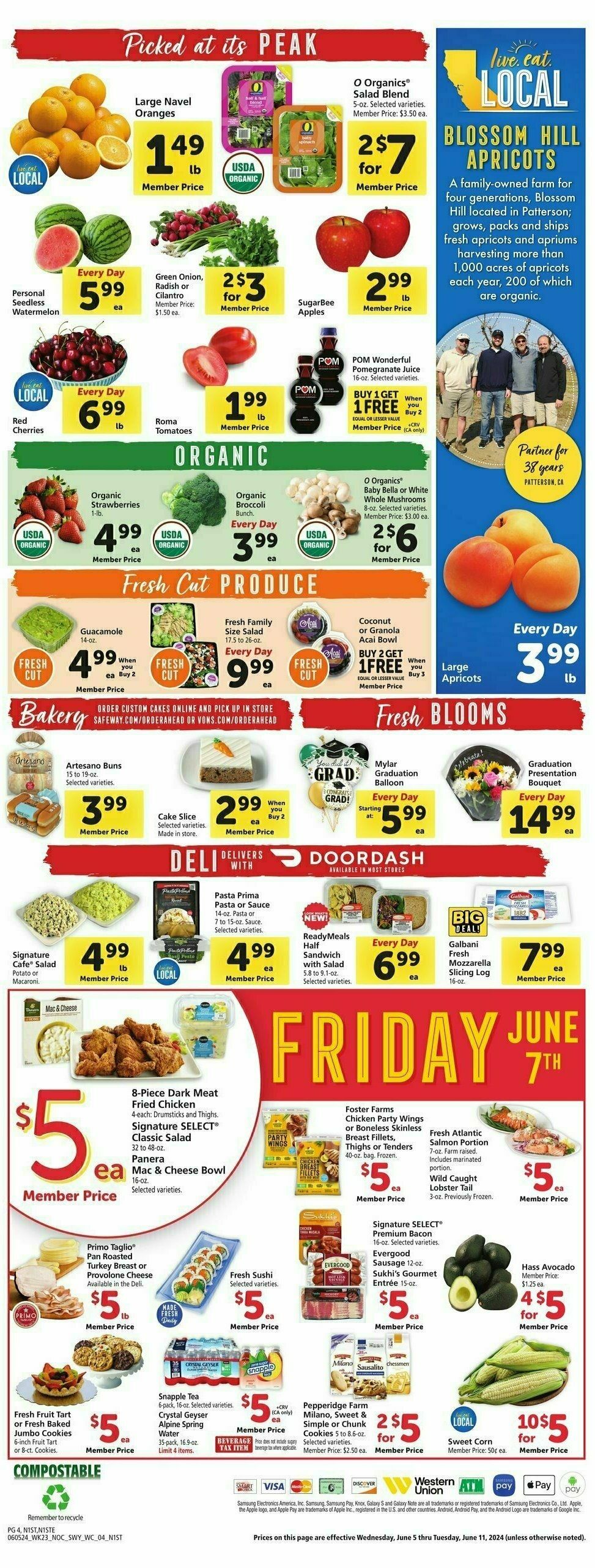 Safeway Weekly Ad from June 5