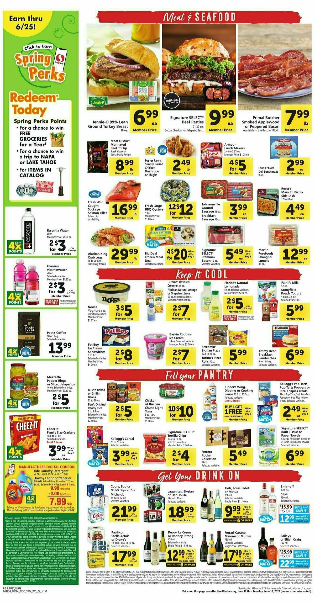 Safeway Weekly Ad from June 12