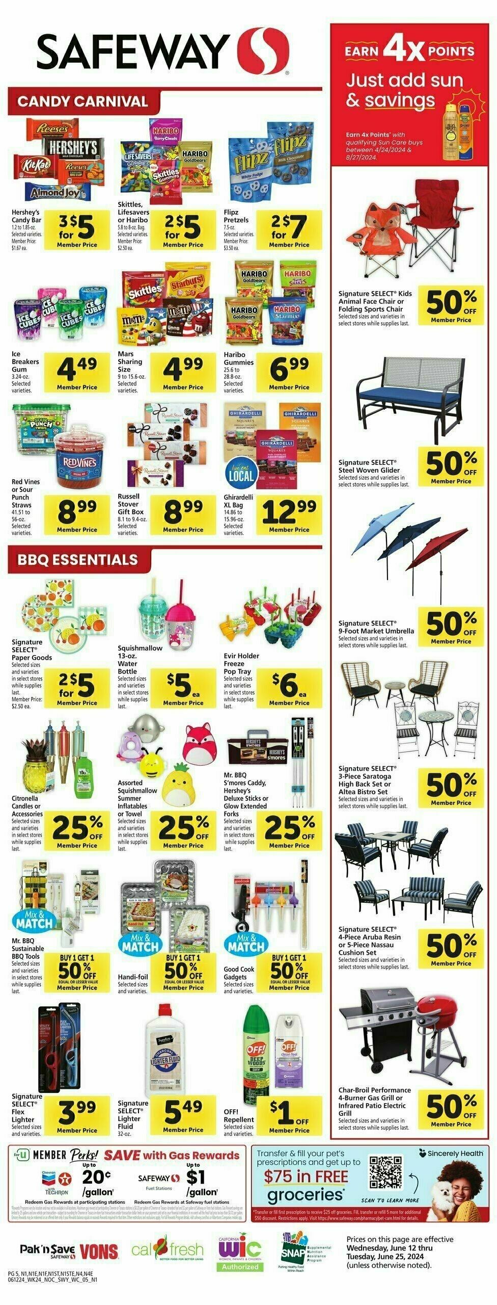 Safeway Weekly Ad from June 12