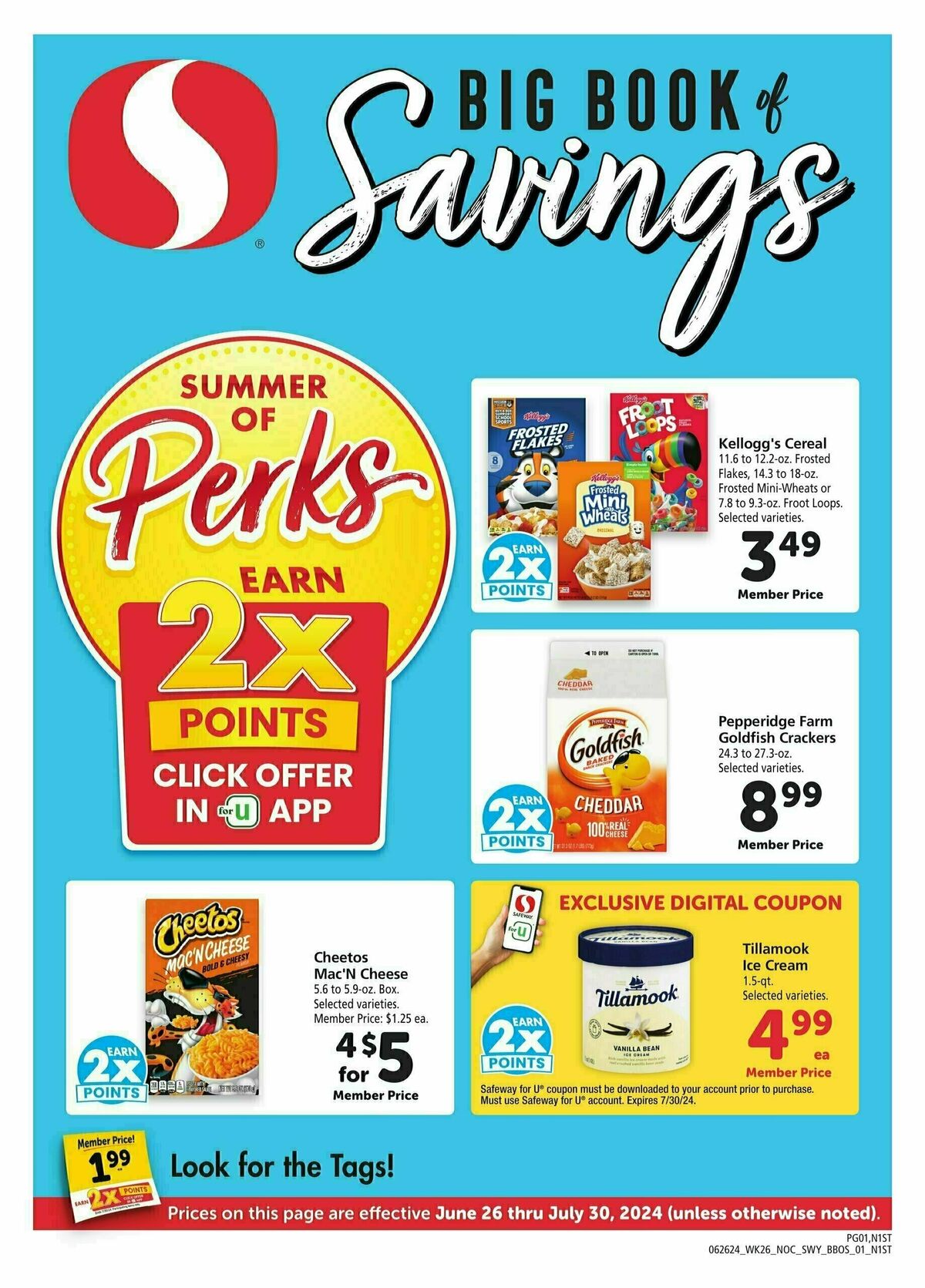 Safeway Big Book of Savings Weekly Ad from June 26