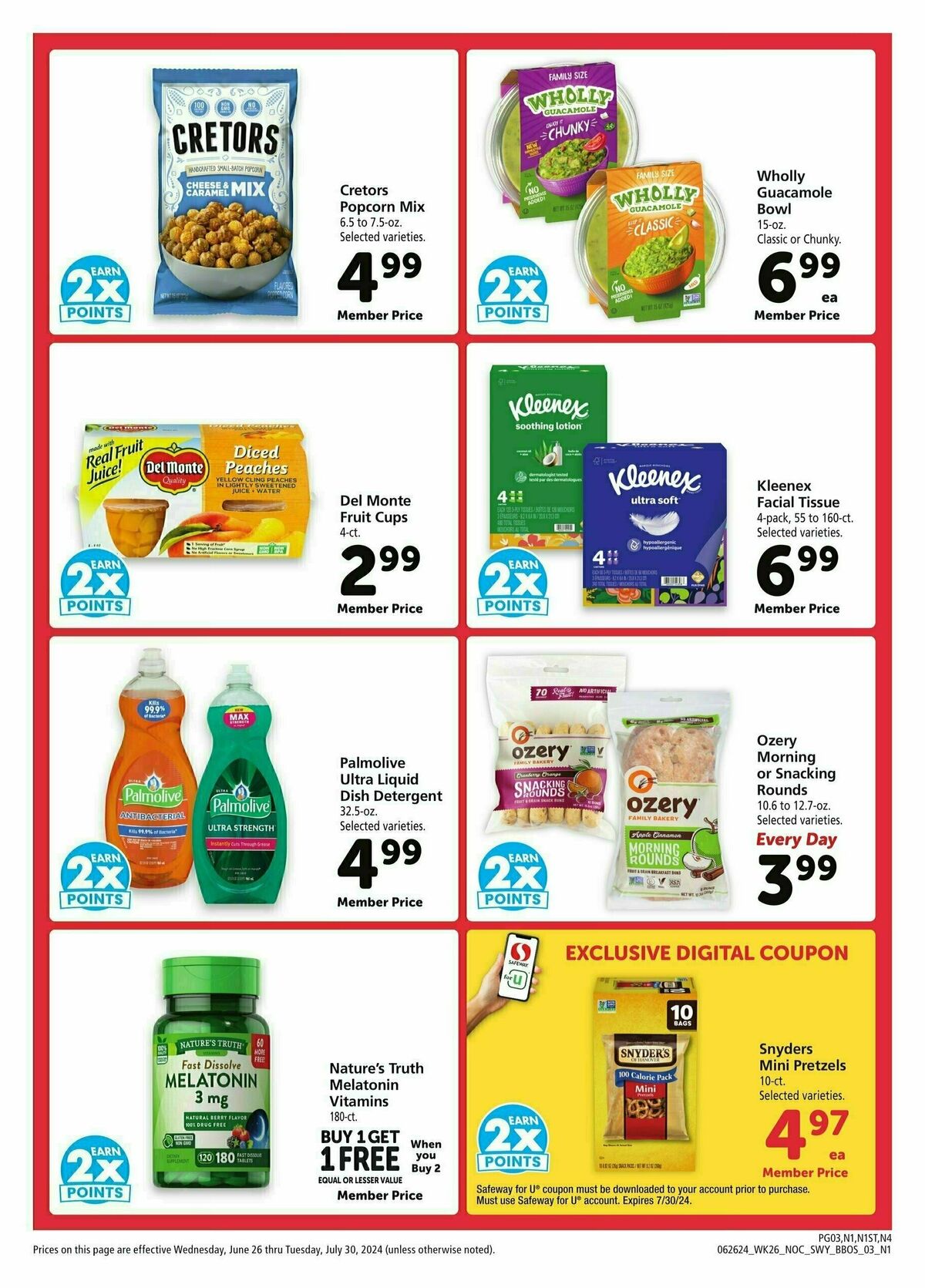 Safeway Big Book of Savings Weekly Ad from June 26