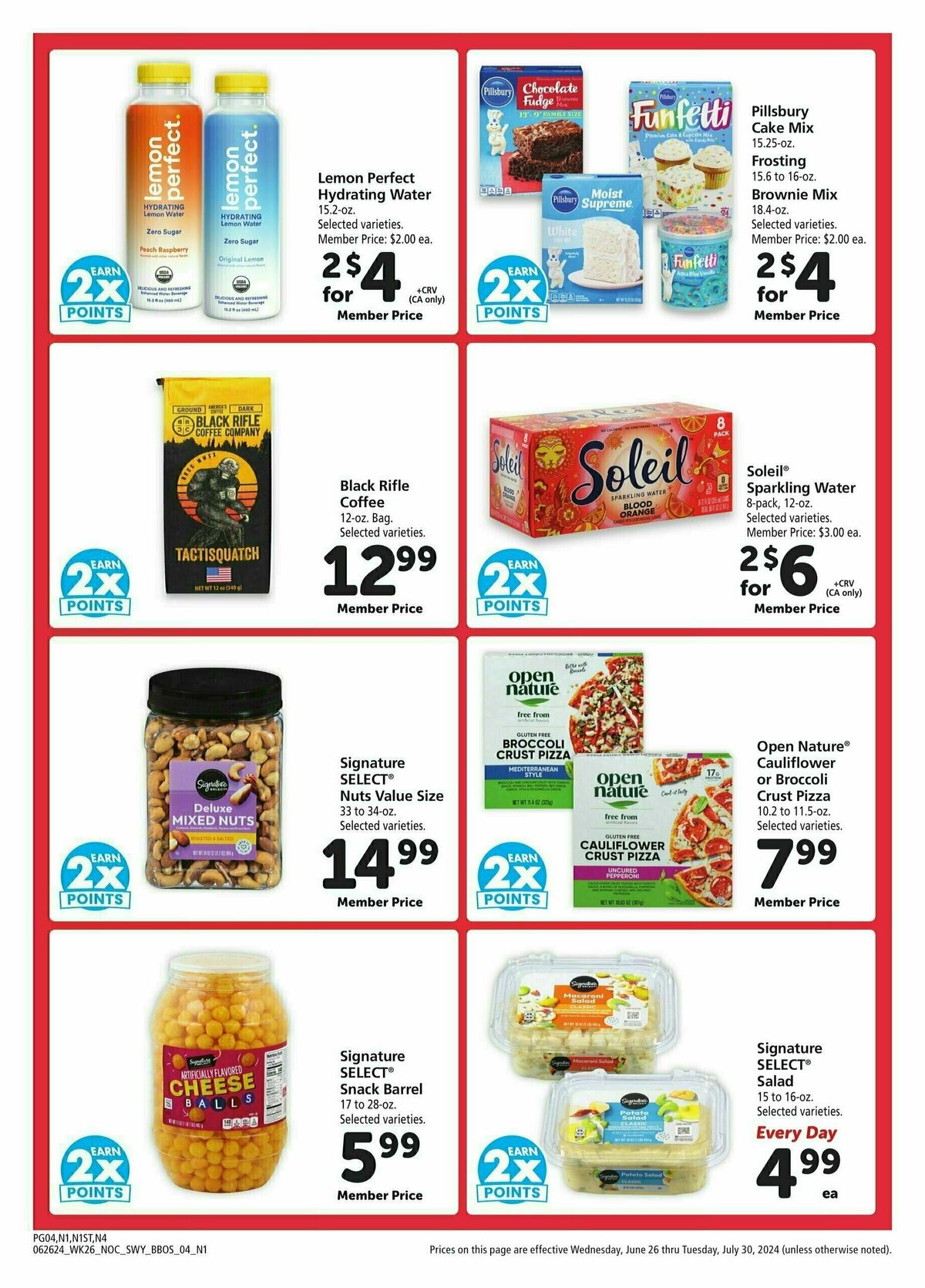 Safeway Big Book of Savings Weekly Ad from June 26