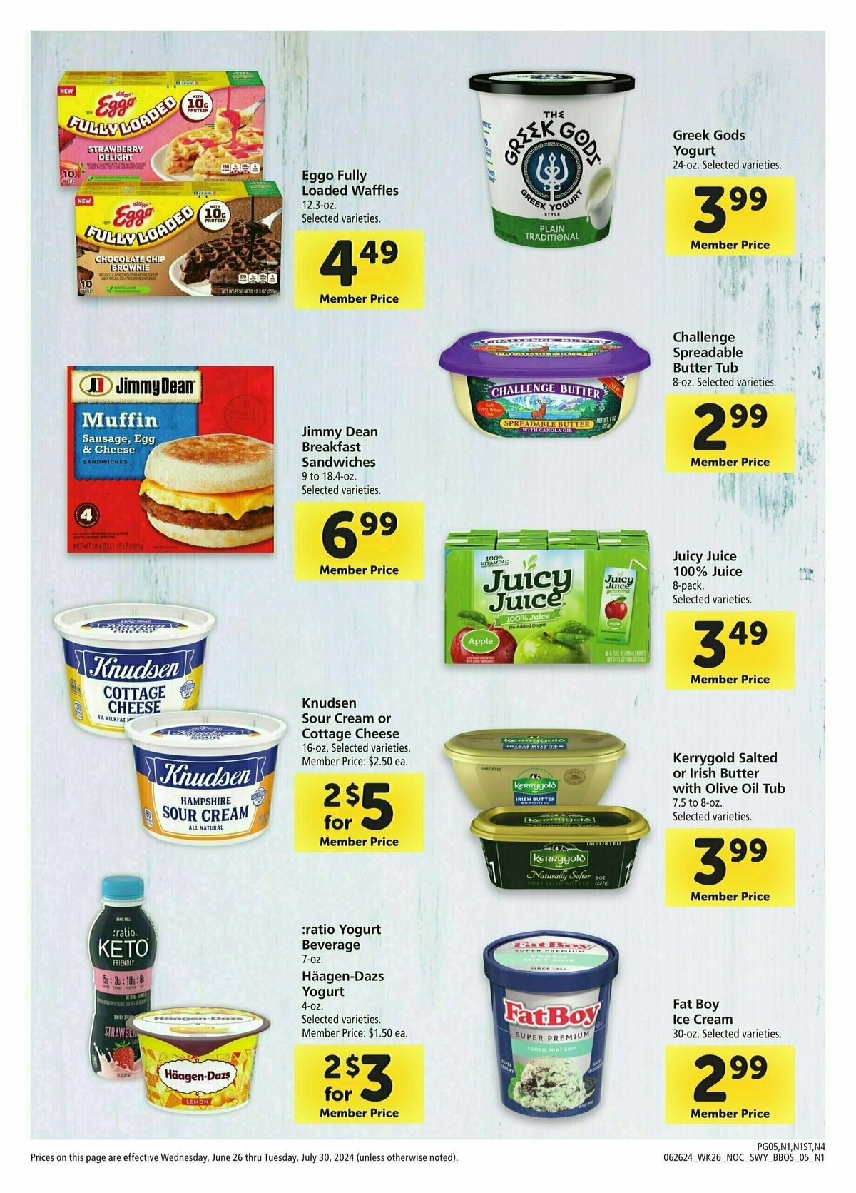 Safeway Big Book of Savings Weekly Ad from June 26