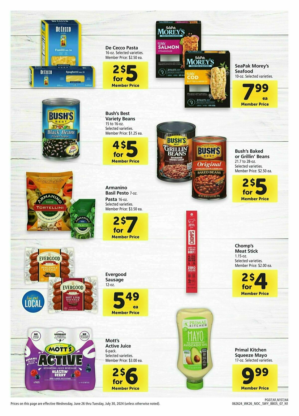 Safeway Big Book of Savings Weekly Ad from June 26