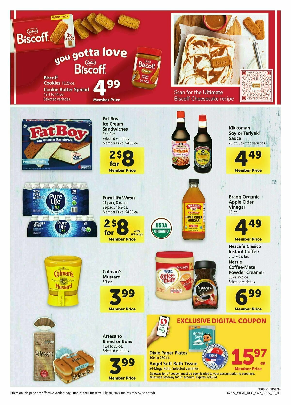 Safeway Big Book of Savings Weekly Ad from June 26